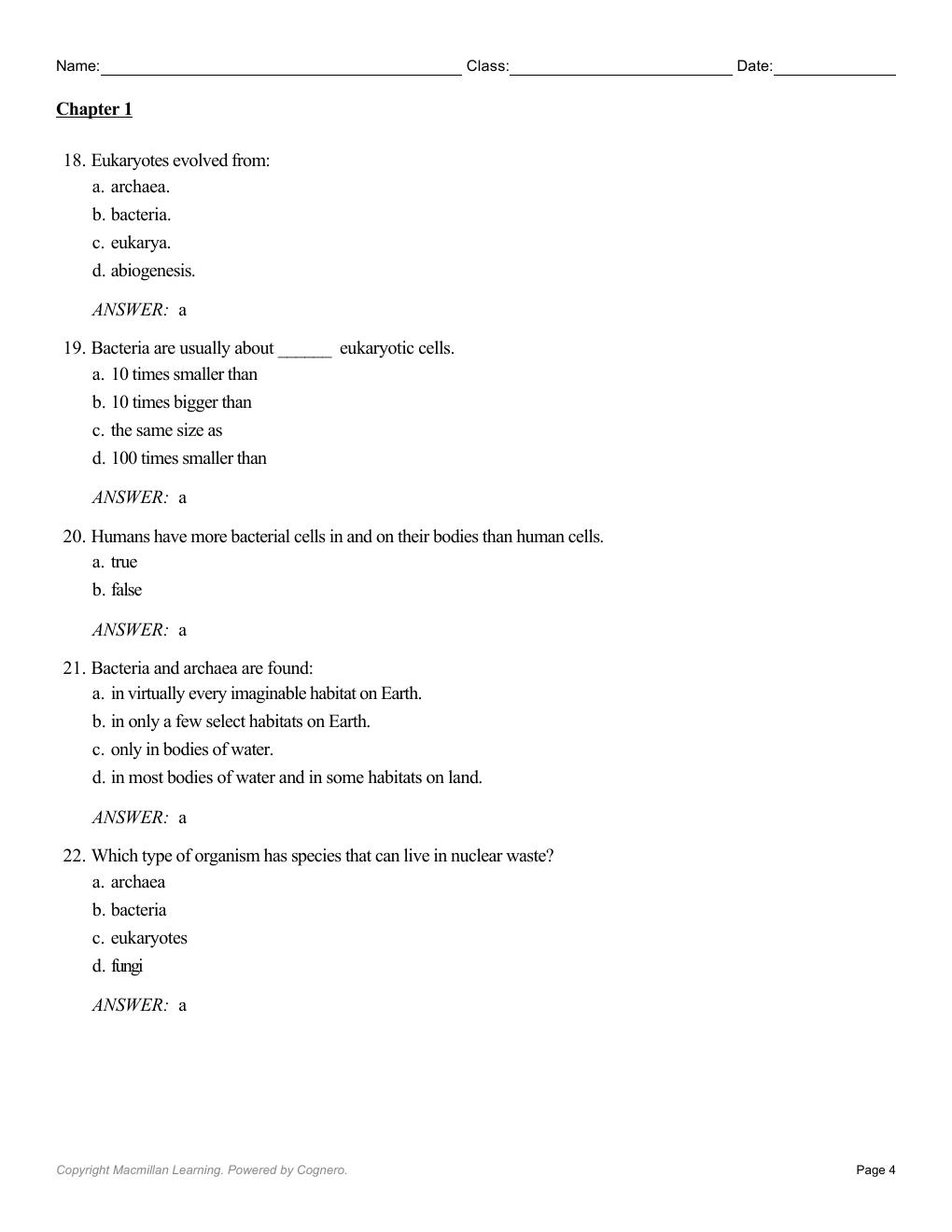 Preview page 6 of Test Bank Interactive Cell Biology 1st Edition By Andrew Catalano