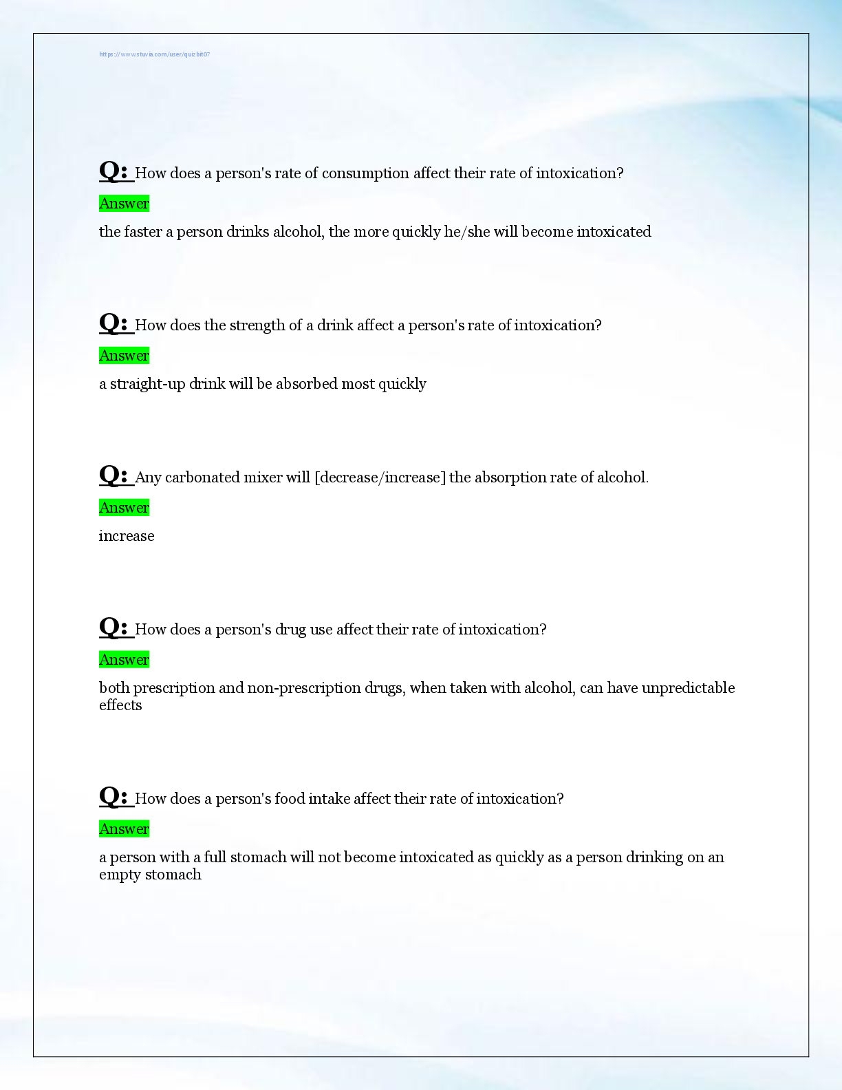 Preview page 3 of TIPS Certification Exam Q&A | Training for  Intervention Procedures – Health  Communications, Inc. (HCI) – 2026/2027 edi