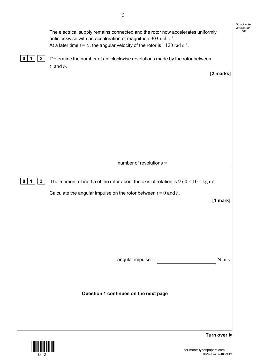 Preview page 4 of AQA A-LEVEL PHYSICS Paper 3 Section B Engineering physics  2025 VERIFIED QP AND MS