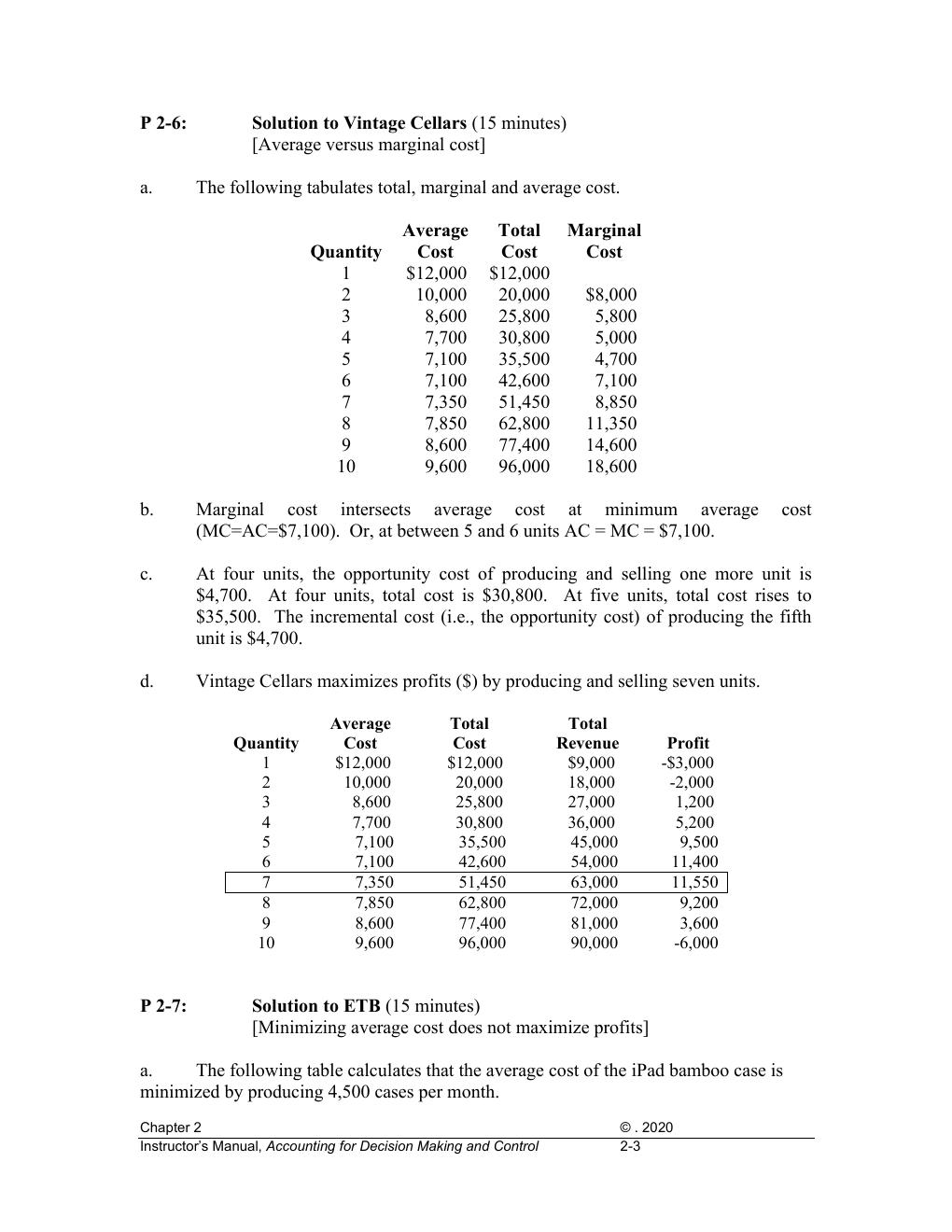 Preview page 10 of Solutions Manual Accounting for Decision Making and Control 10th Edition By Jerold Zimmerman