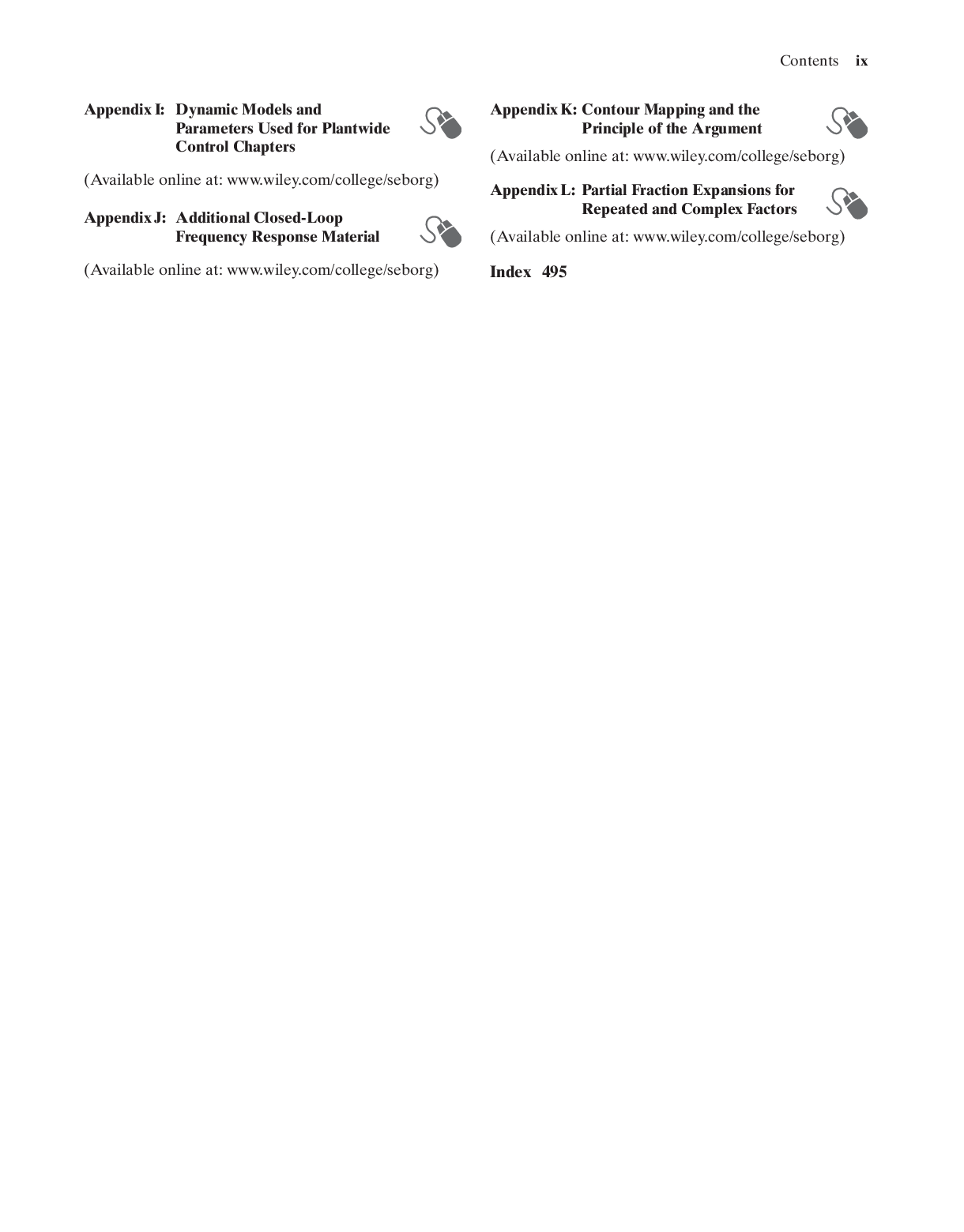 Preview page 9 of Process Dynamics and Control 4th Edition By Dale Seborg, Thomas Edgar, Duncan Mellichamp, Francis Doyle eBook PDF