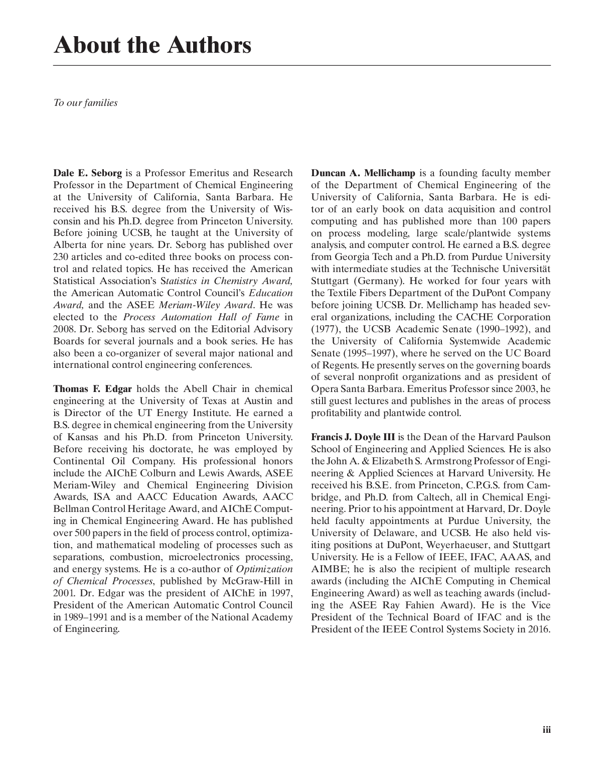 Preview page 4 of eBook PDF Process Dynamics and Control 4th Edition By Dale Seborg, Thomas Edgar, Duncan Mellichamp, Francis Doyle