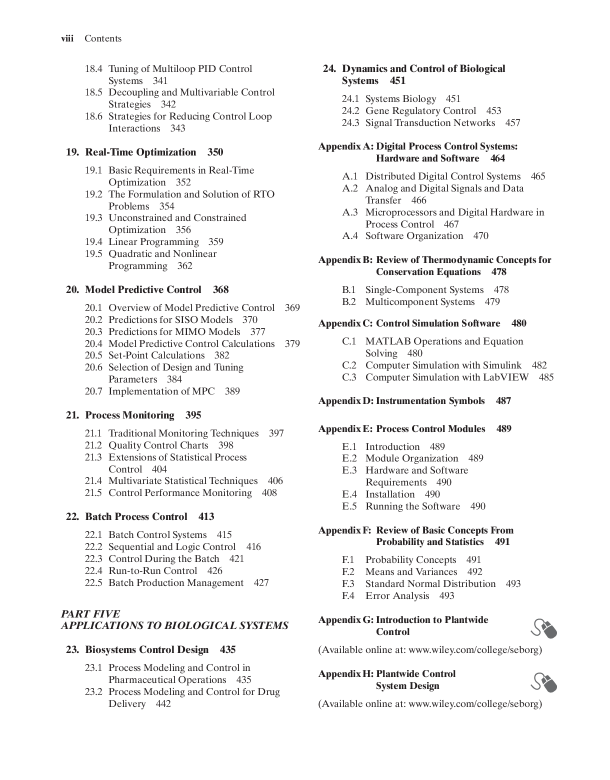 Preview page 9 of eBook PDF Process Dynamics and Control 4th Edition By Dale Seborg, Thomas Edgar, Duncan Mellichamp, Francis Doyle