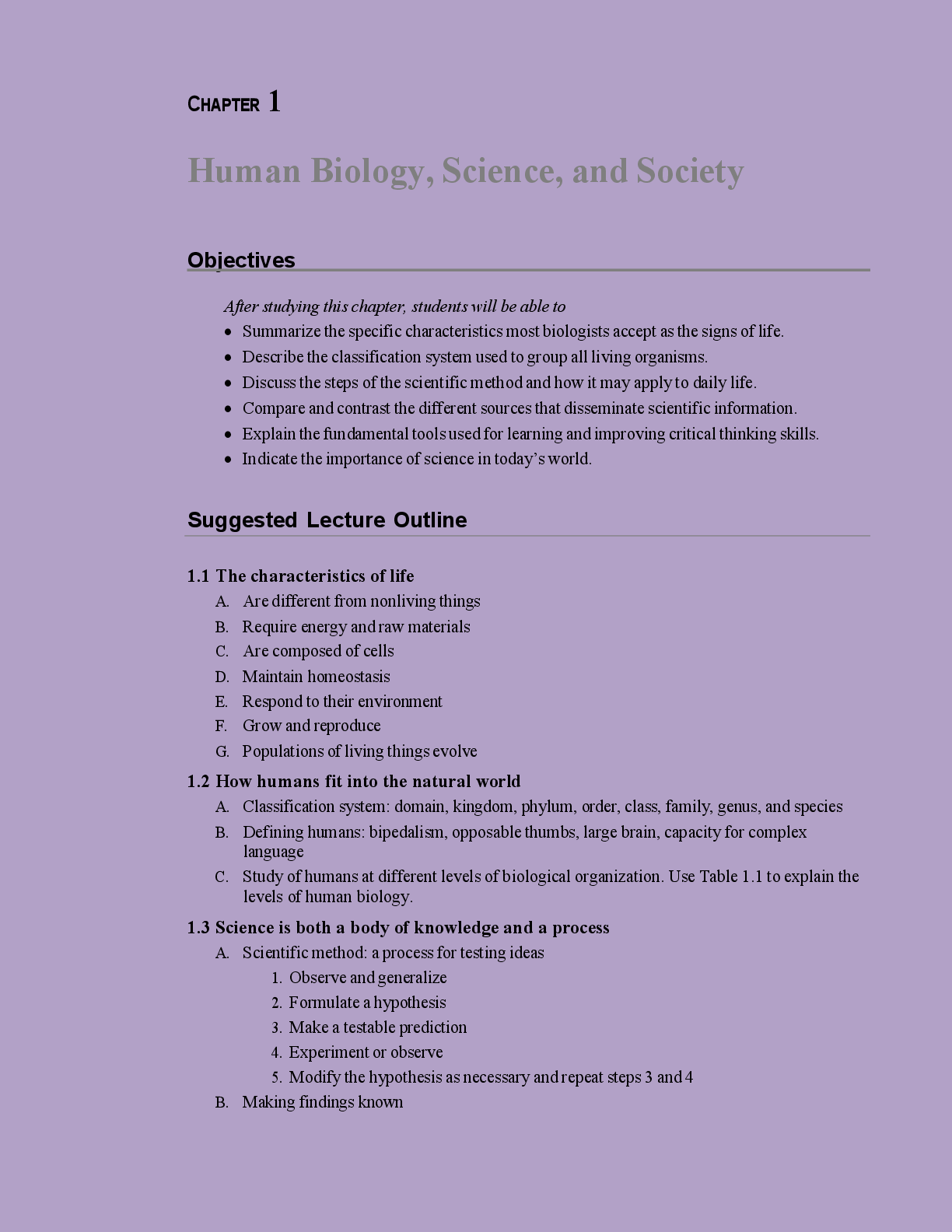Preview page 4 of SOLUTIONS MANUAL  FOR HUMAN BIOLOGY   CONCEPTS AND  CURRENT ISSUES 9TH  EDITION  BY MICHAEL  JOHNSON 2026/2027  UPDATE