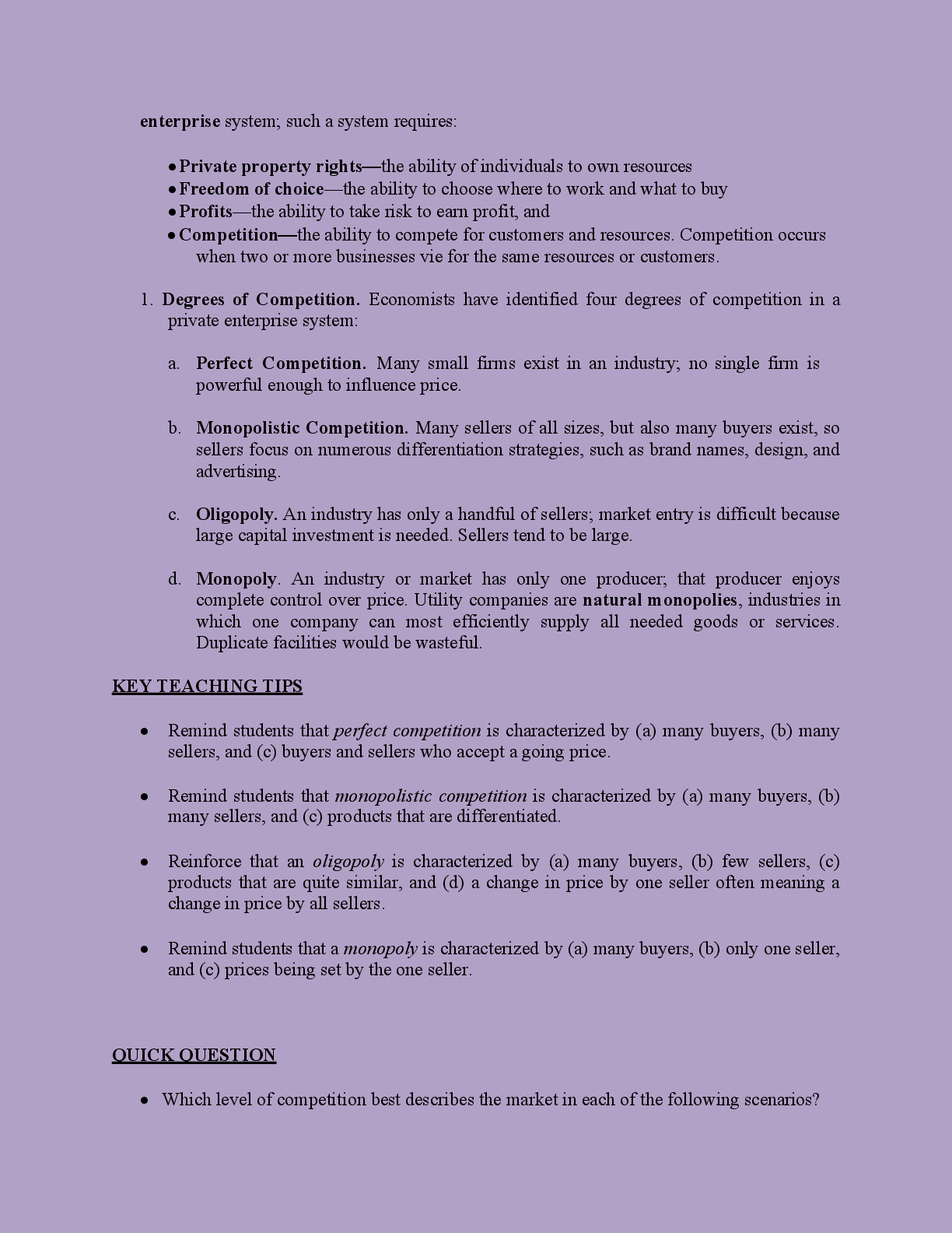 Preview page 9 of SOLUTIONS MANUAL  BUSINESS ESSENTIALS  13TH EDITION BY  RONALD EBERT, RICKY  GRIFFI 2026/2027 UPDATE