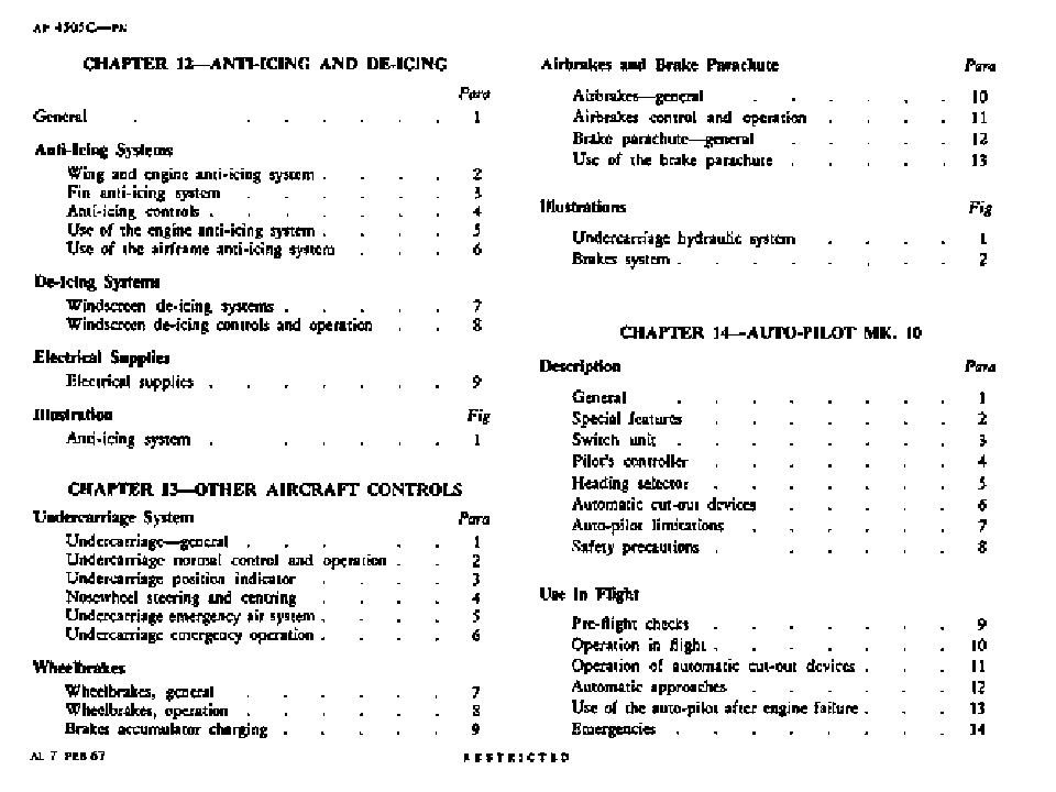 Preview page 10 of Avro Vulcan B.1A PILOT'S NOTES Cold R.A.F. Nuclear V-Bomber