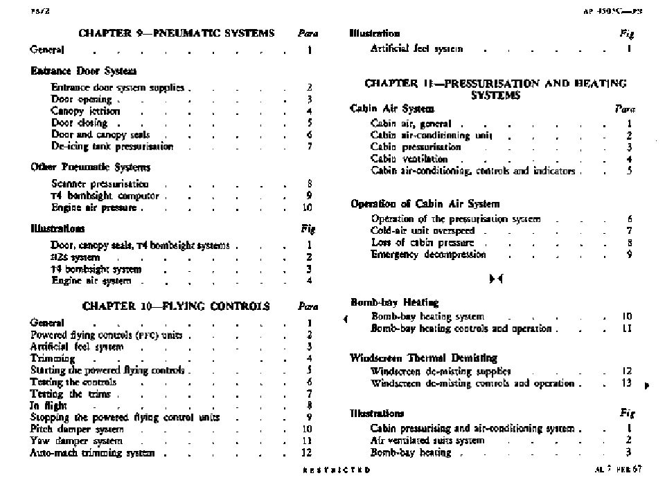 Preview page 9 of Avro Vulcan B.1A PILOT'S NOTES Cold R.A.F. Nuclear V-Bomber