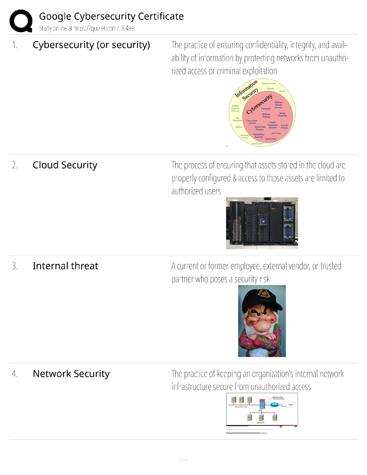 Preview of Google Cybersecurity Certificate / score 100% / 2025 update / Coursera exam prep study guide