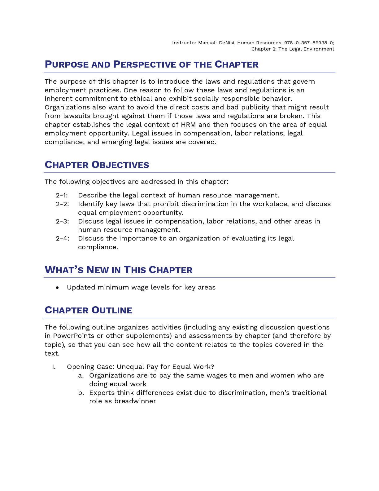 Preview page 9 of Instructor Manual HR Human Resources 6th Edition By Angelo Denisi, Ricky Griffin