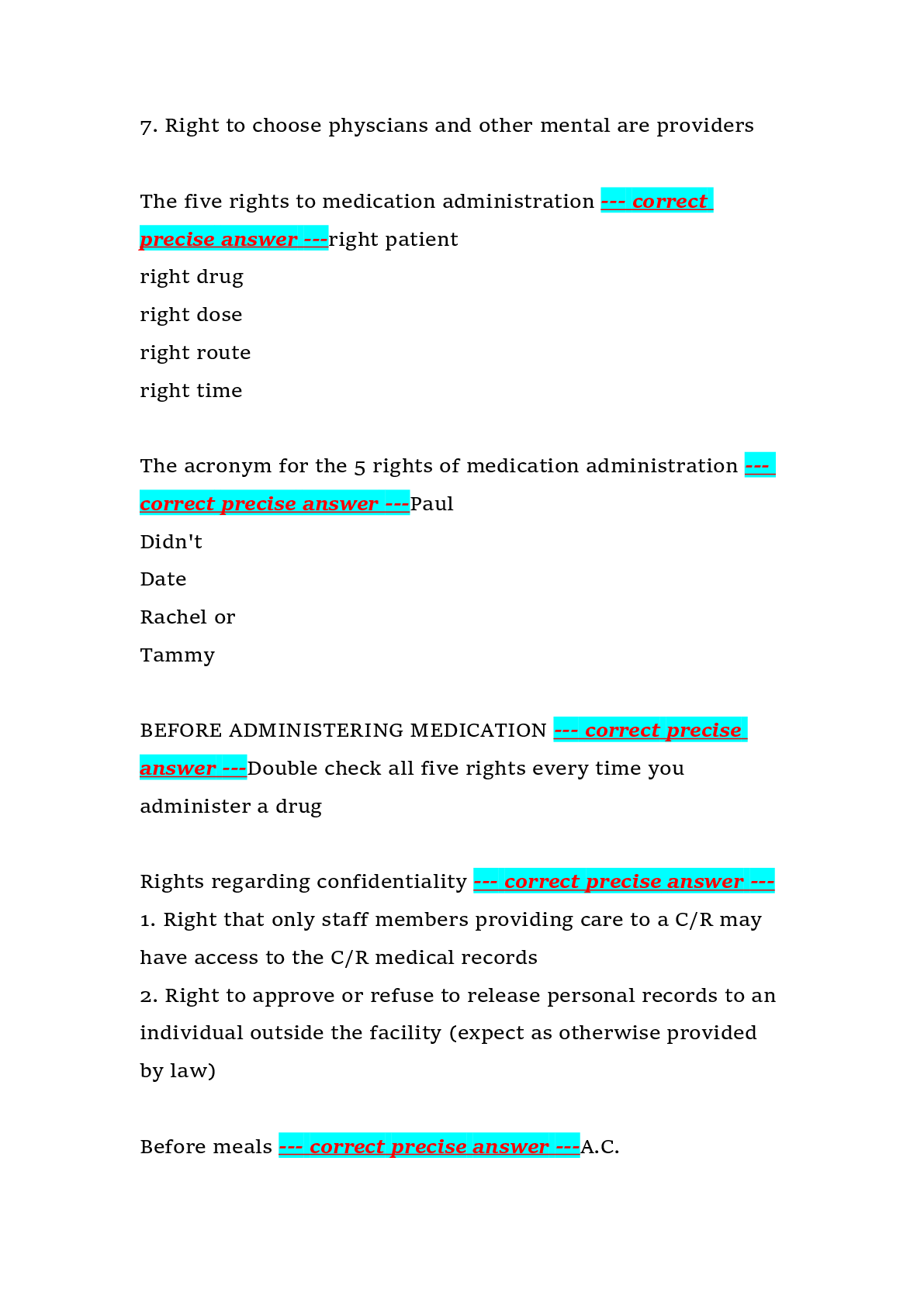 Preview page 4 of Medication Aide Training – Virginia State Guide 2026 – Complete Study Guide, Practice Questions, Verified Answers, and M