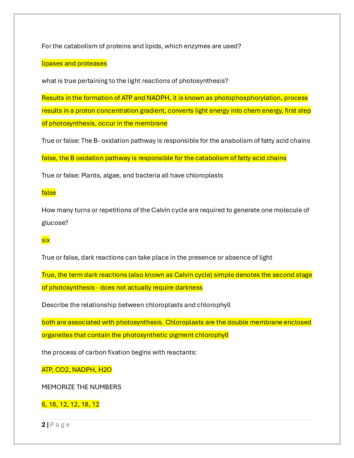 Preview page 2 of BIO 171 MODULE 2 EXAM MICROBIOLOGY-  PORTAGE LEARNING