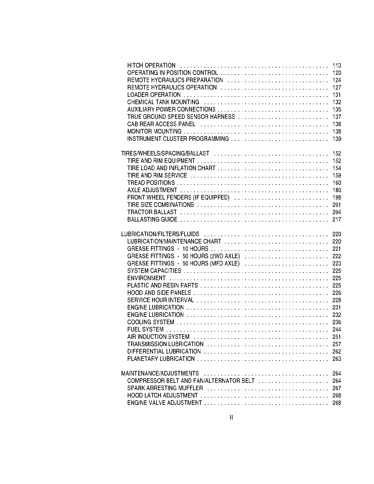 Preview page 5 of CASE IH 8910 8920 TRACTOR OPERATOR MANUAL