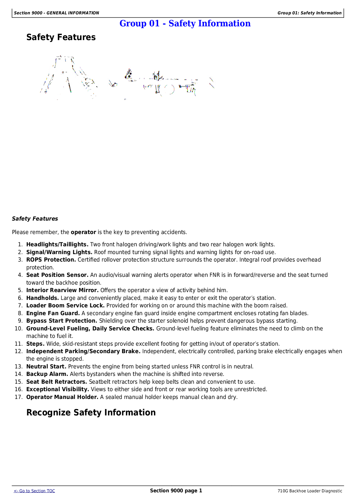 Preview page 8 of JOHN DEERE 710G BACKHOE LOADER OPERATOR TEST MANUAL