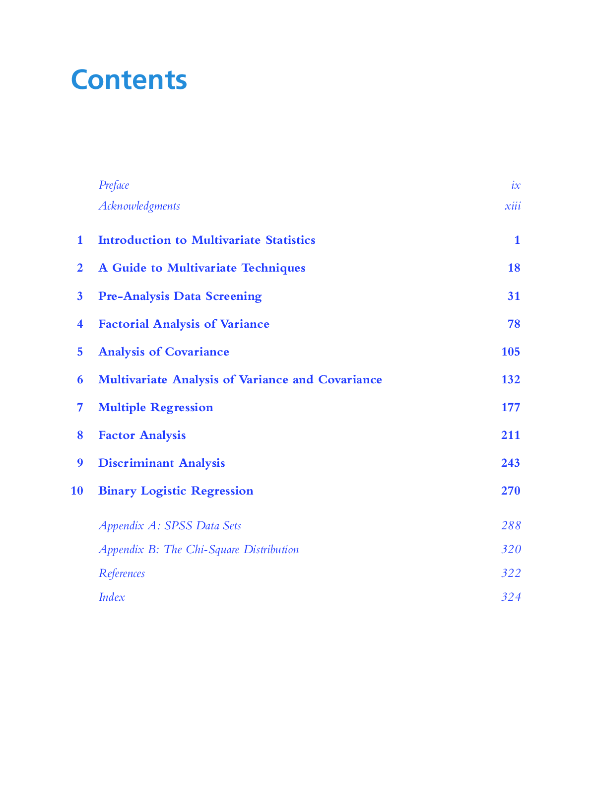 Preview page 8 of eBook PDF Advanced and Multivariate Statistical Methods Practical Application and Interpretation 8th Edition By Craig Me