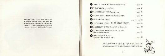 Preview page 2 of LEICA If IIf IIIf INSTRUCTION MANUAL