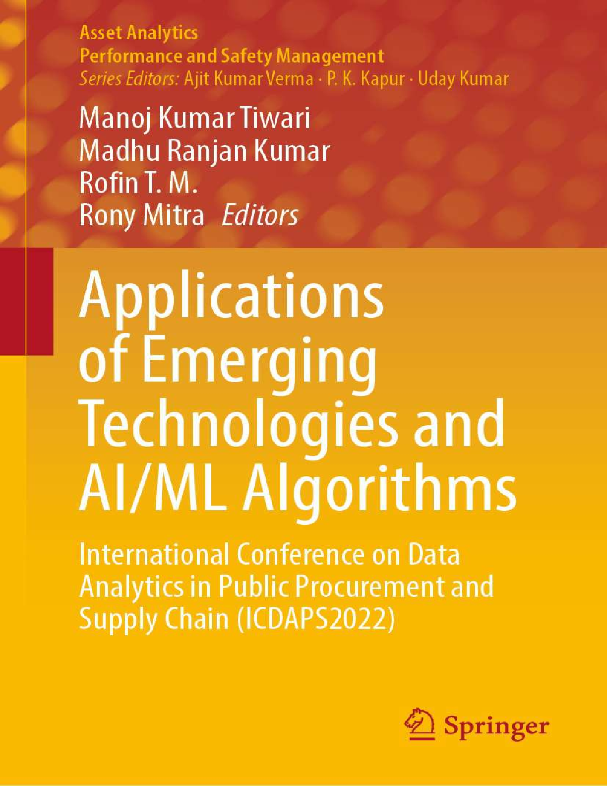 Preview of eBook EPUB PDF Applications of Emerging Technologies and AI ML Algorithms By Manoj Tiwari, Madhu Kumar, Rofin, Rony Mitra