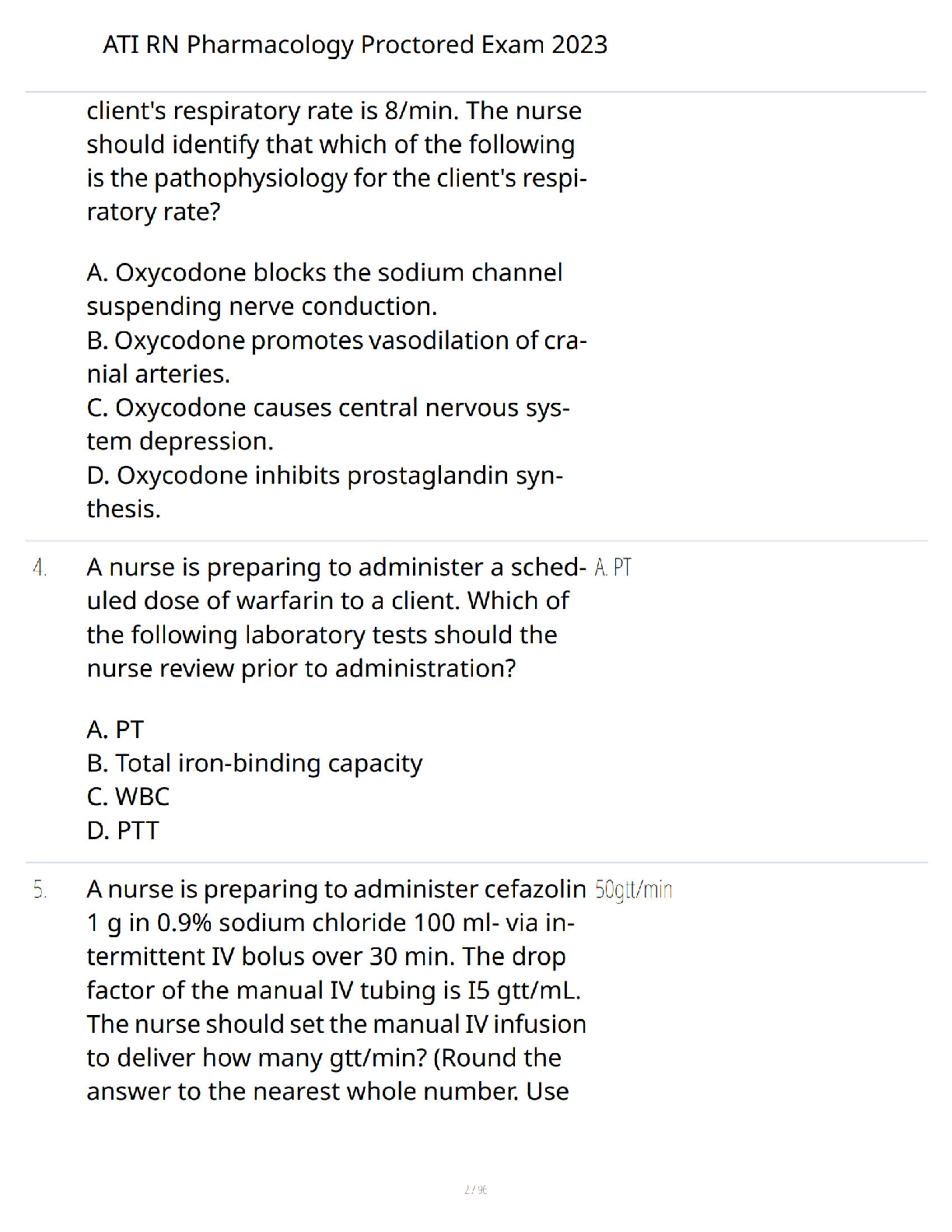Preview of ATI RN Pharmacology 2026 Complete Mastery Review – Comprehensive Exam Prep – Verified Questions and Answers – Ultimate Medication Success Guide – A+ Guaranteed