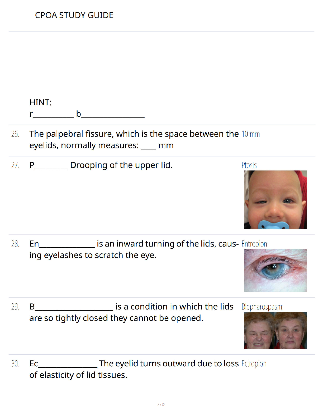 Preview page 5 of CPOA Certification Exam Excellence Review – Certified Paraoptometric Assistant Study Guide – Verified Questions and Answ