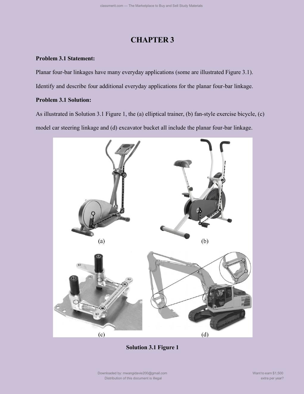 Preview page 9 of Solutions Manual for Kinematics and Dynamics of Mechanical Systems: Implementation in MATLAB® and Simscape Multibody™ 3r