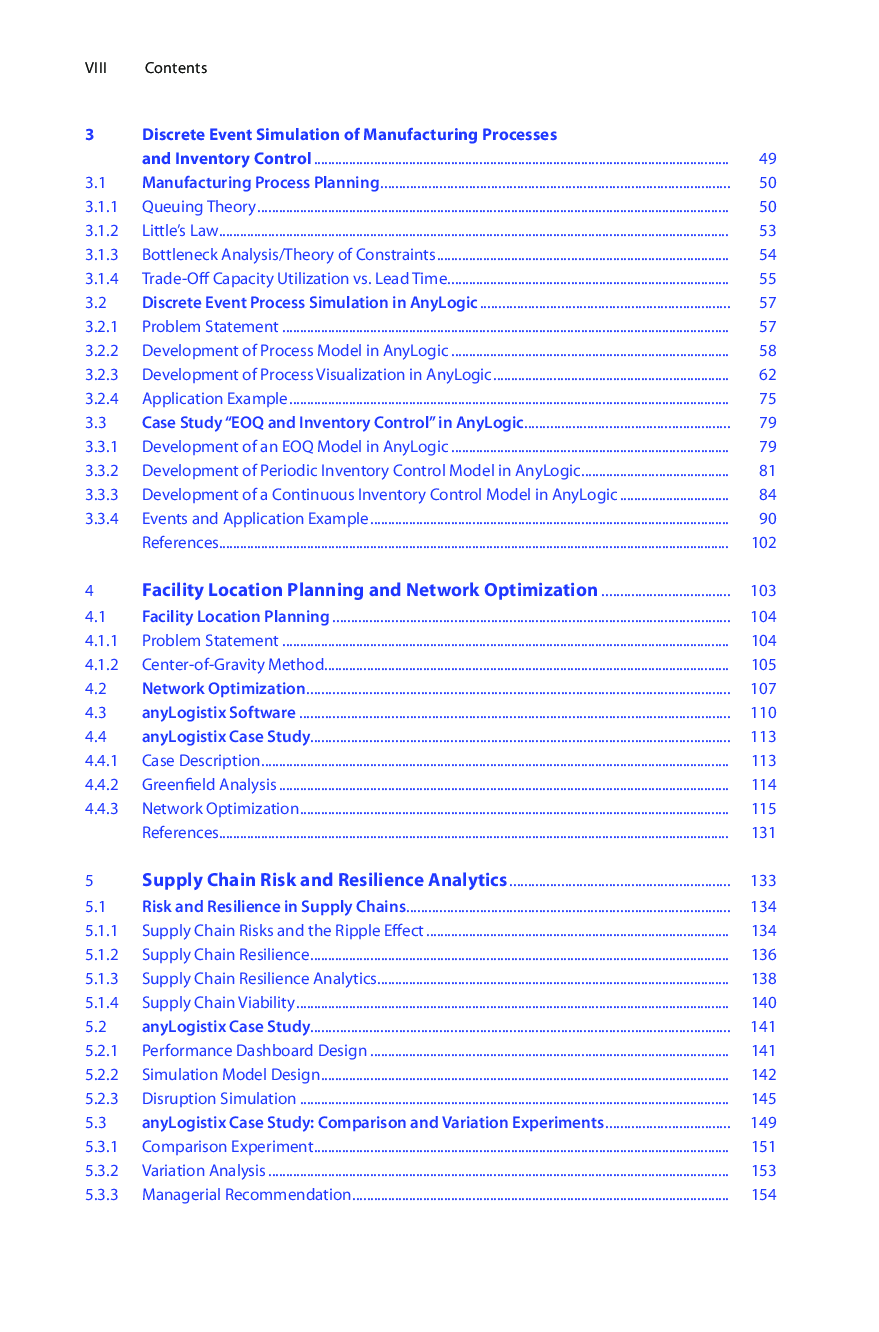 Preview page 6 of eBook PDF Introduction to Supply Chain Analytics By Dmitry Ivanov