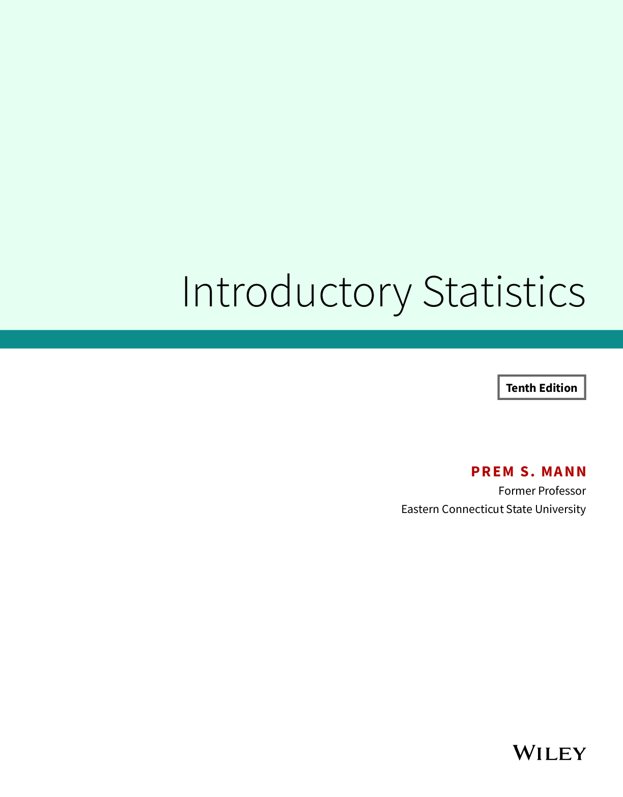 Preview page 5 of eBook PDF Introductory Statistics 10th Edition By Prem S. Mann