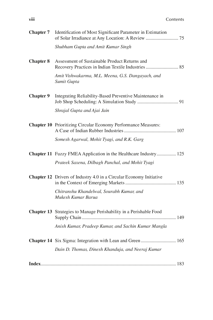 Preview page 9 of Operations Management and Data Analytics Modelling By Lalit Awasthi, Sushendra Misra, Dilbagh Panchal, Mohit Tyagi