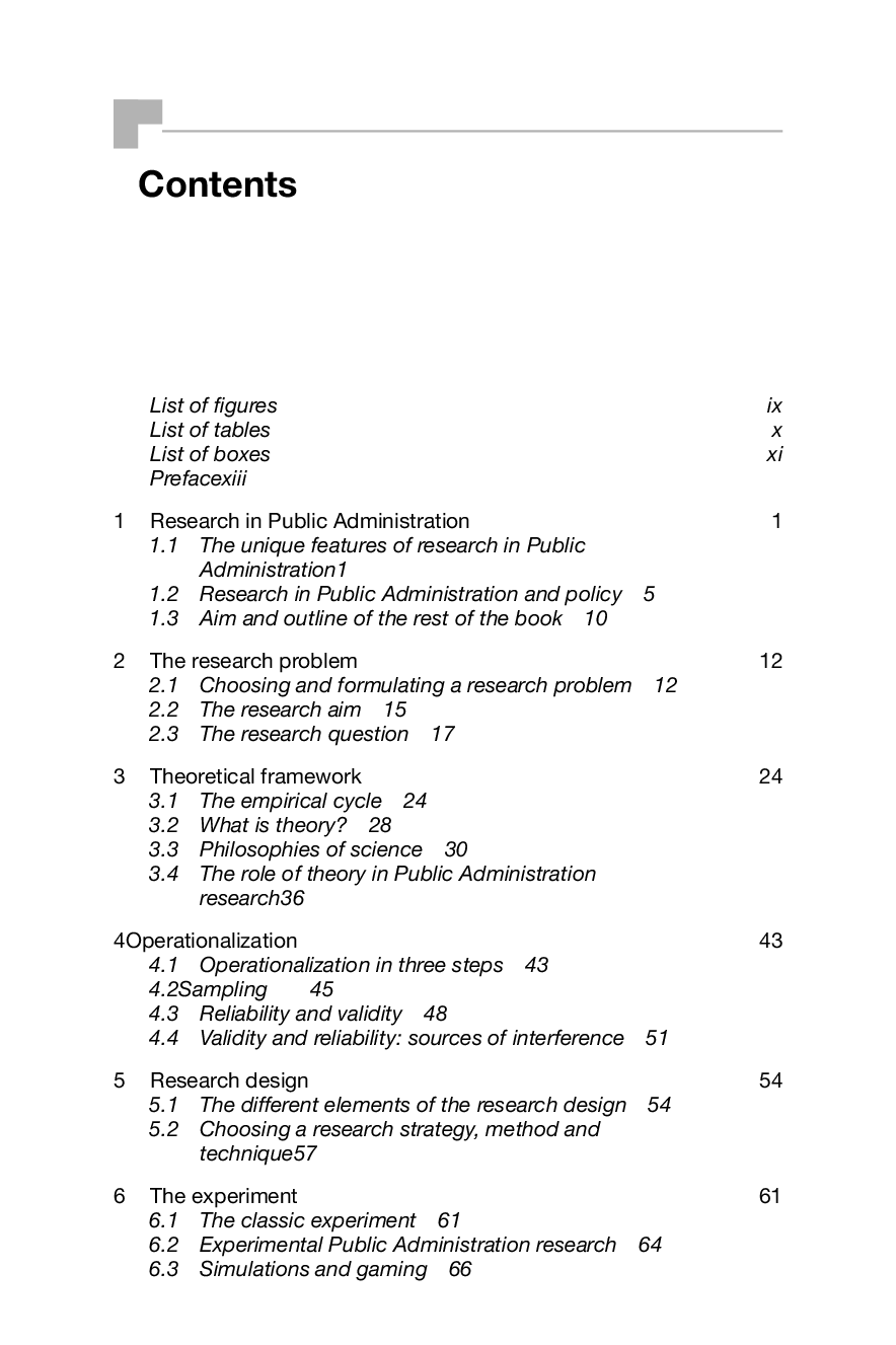 Preview page 8 of Research Methods in Public Administration and Public Management An Introduction 2nd Edition By Sandra Van Thiel
