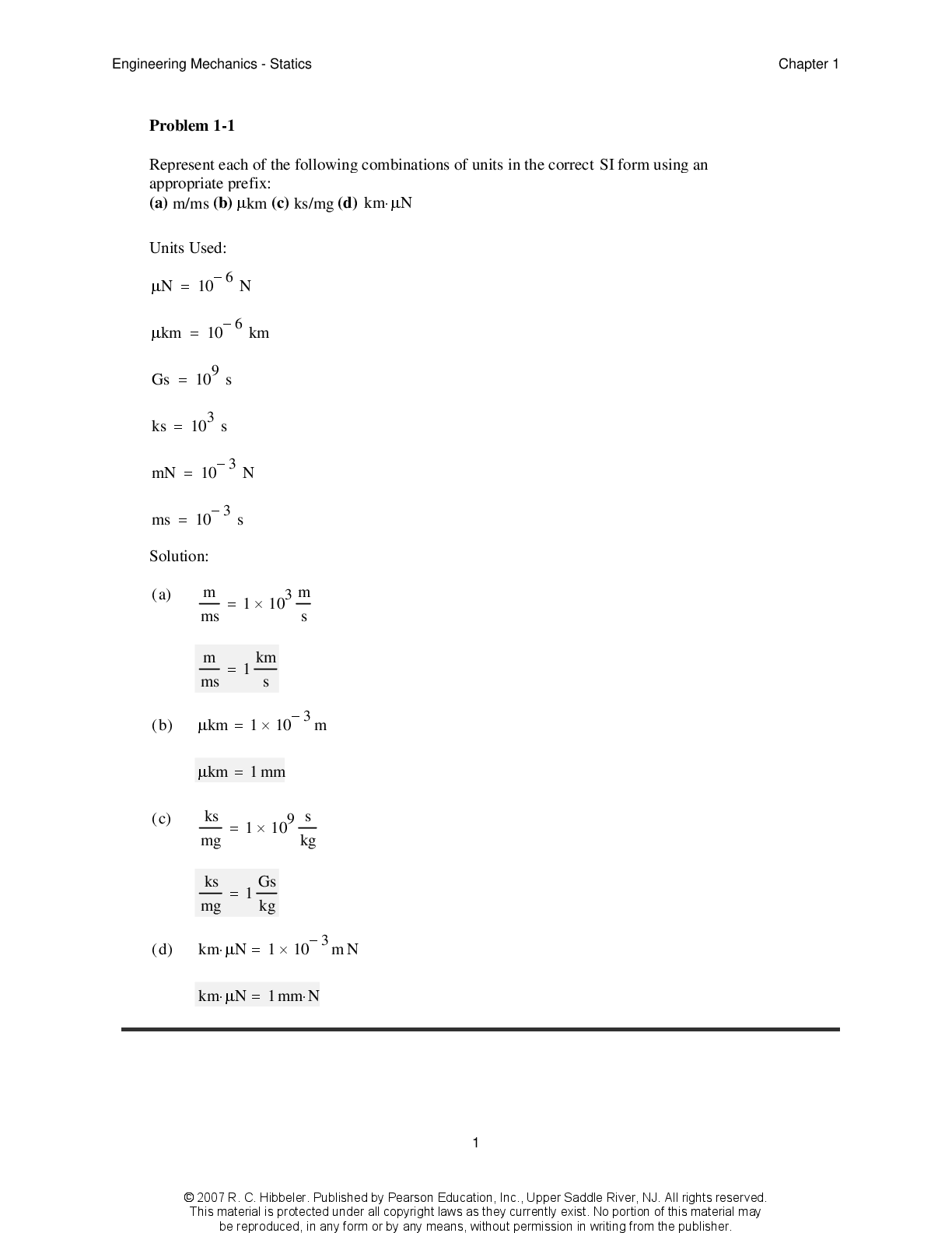 Preview page 2 of Solutions Manual Engineering Mechanics Statics 11th Edition By R.C.Hibbeler