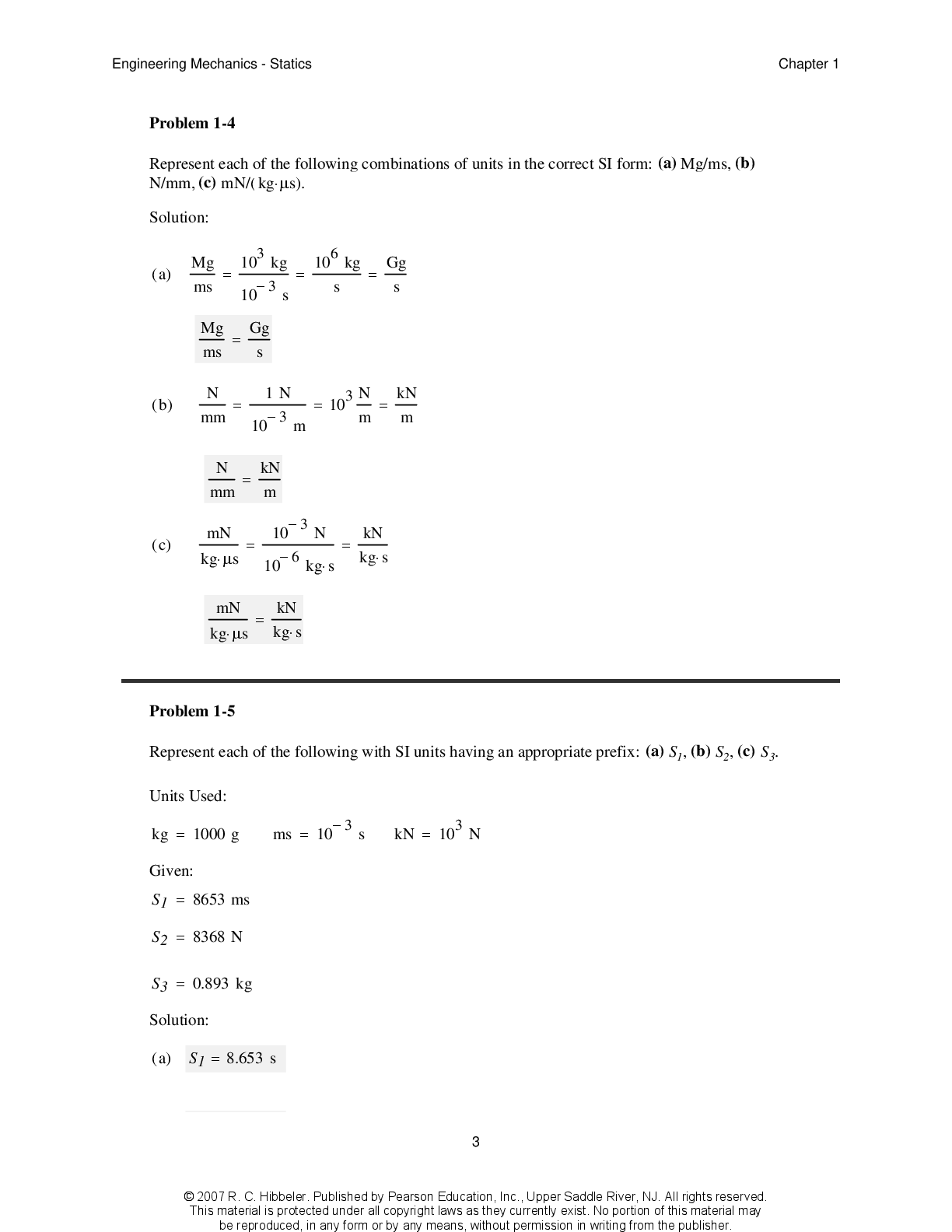 Preview page 4 of Solutions Manual Engineering Mechanics Statics 11th Edition By R.C.Hibbeler