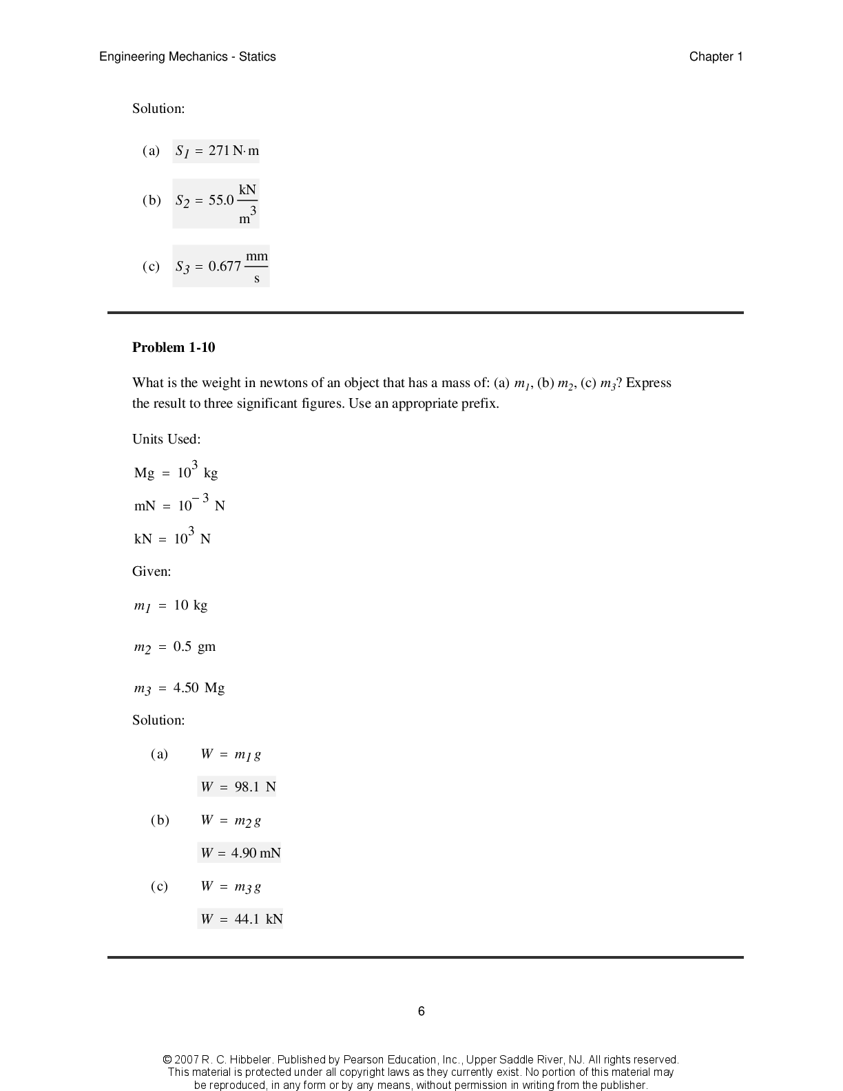 Preview page 7 of Solutions Manual Engineering Mechanics Statics 11th Edition By R.C.Hibbeler