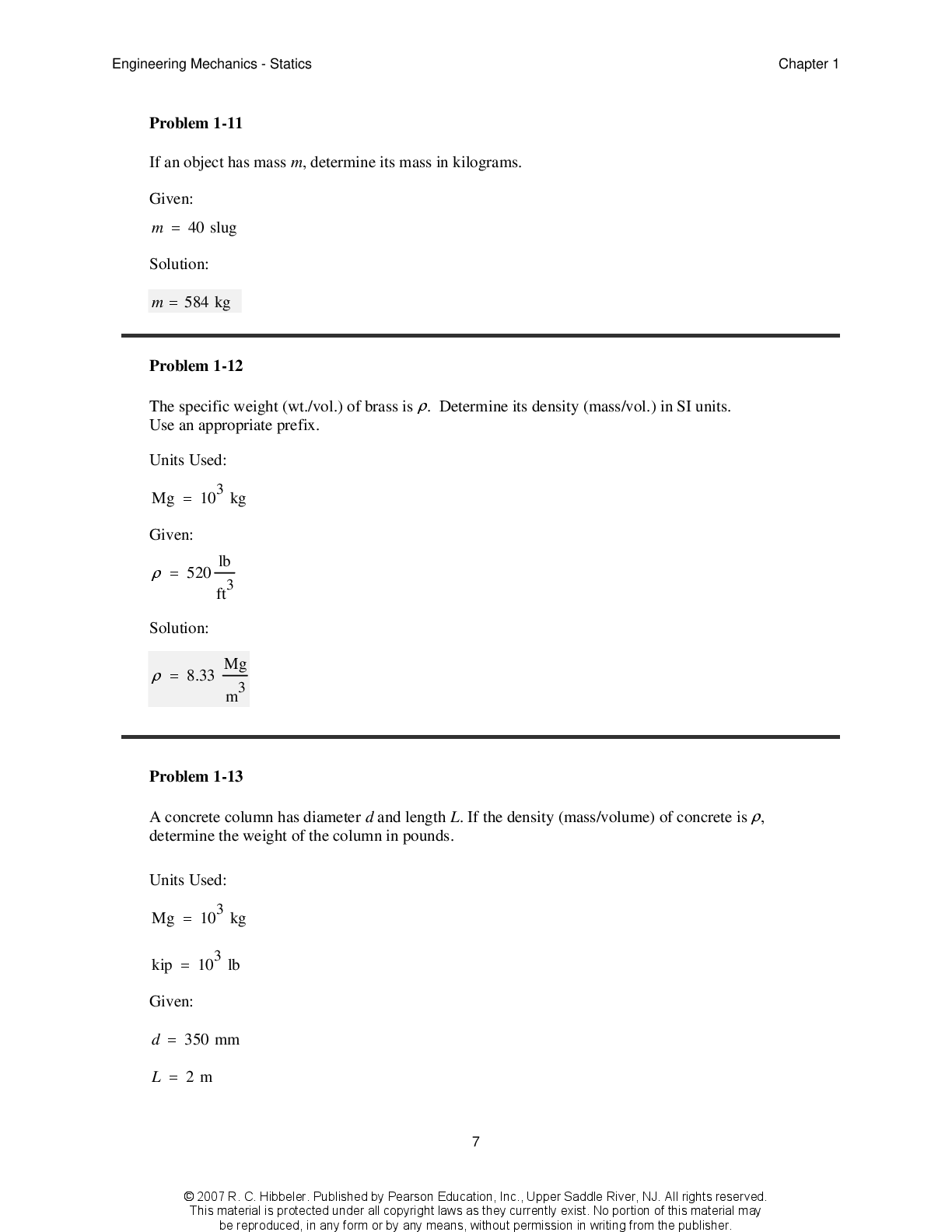 Preview page 8 of Solutions Manual Engineering Mechanics Statics 11th Edition By R.C.Hibbeler
