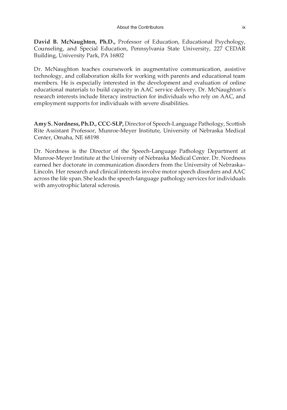 Preview page 9 of Augmentative & Alternative Communication 5th Edition By David Beukelman, Janice Light eBook PDF