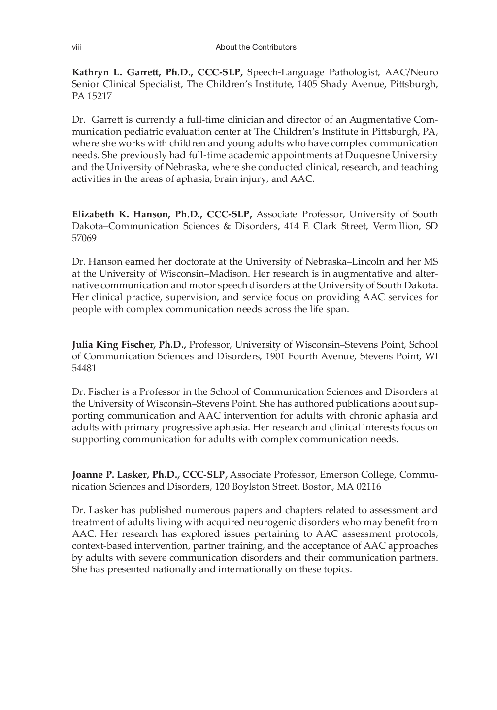 Preview page 8 of Augmentative & Alternative Communication 5th Edition By David Beukelman, Janice Light eBook PDF