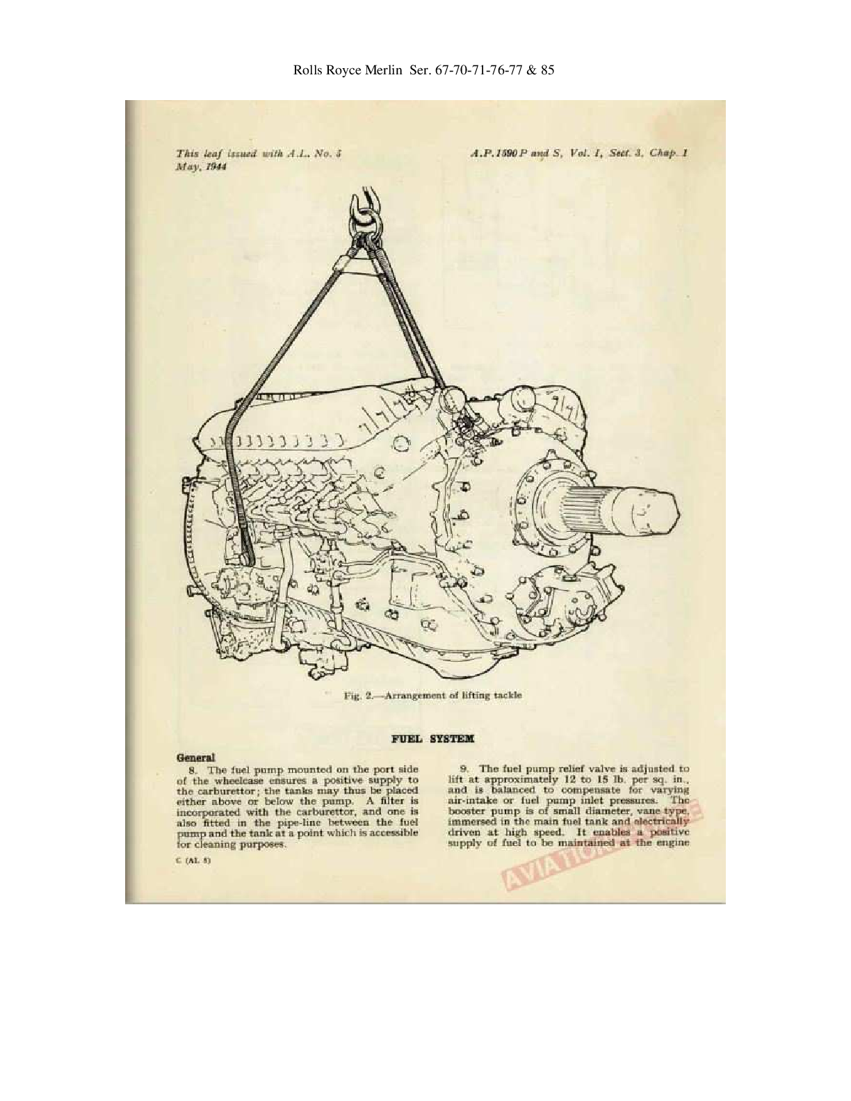 Preview page 5 of ROLLS-ROYCE MERLIN A.P.1590 P.S & U VOLUME 1 1944