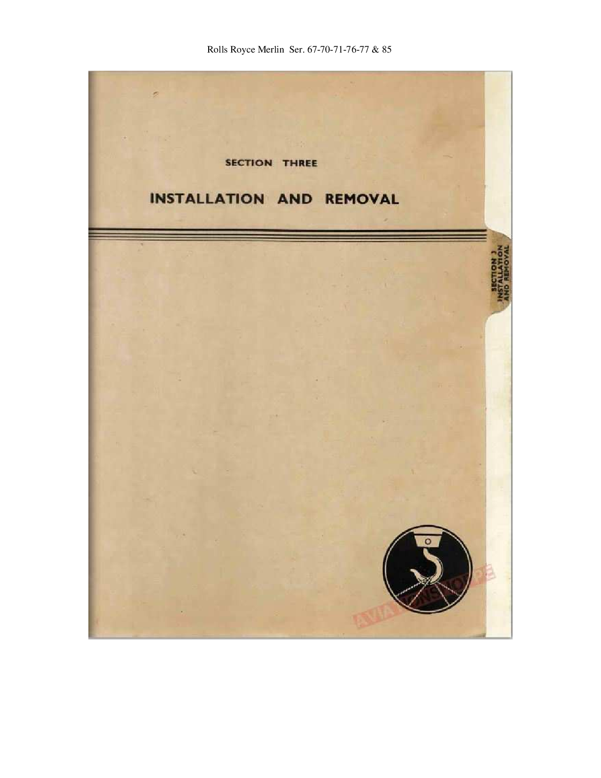 Preview page 2 of ROLLS-ROYCE MERLIN A.P.1590 P.S & U VOLUME 1 1944
