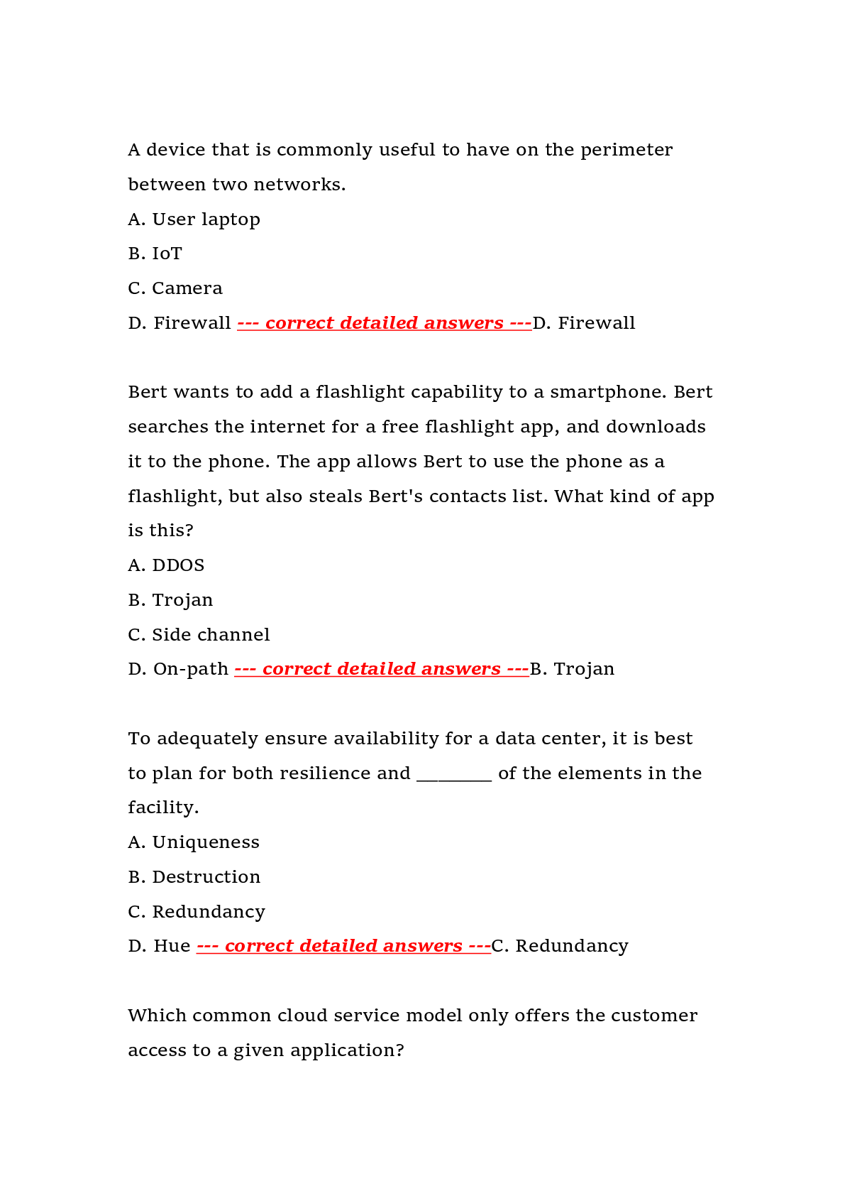 Preview page 8 of (ISC)² Certified in Cybersecurity (CC) Certification Exam Prep, (ISC)², 2025–2026 Complete Study Guide and Practice Ques