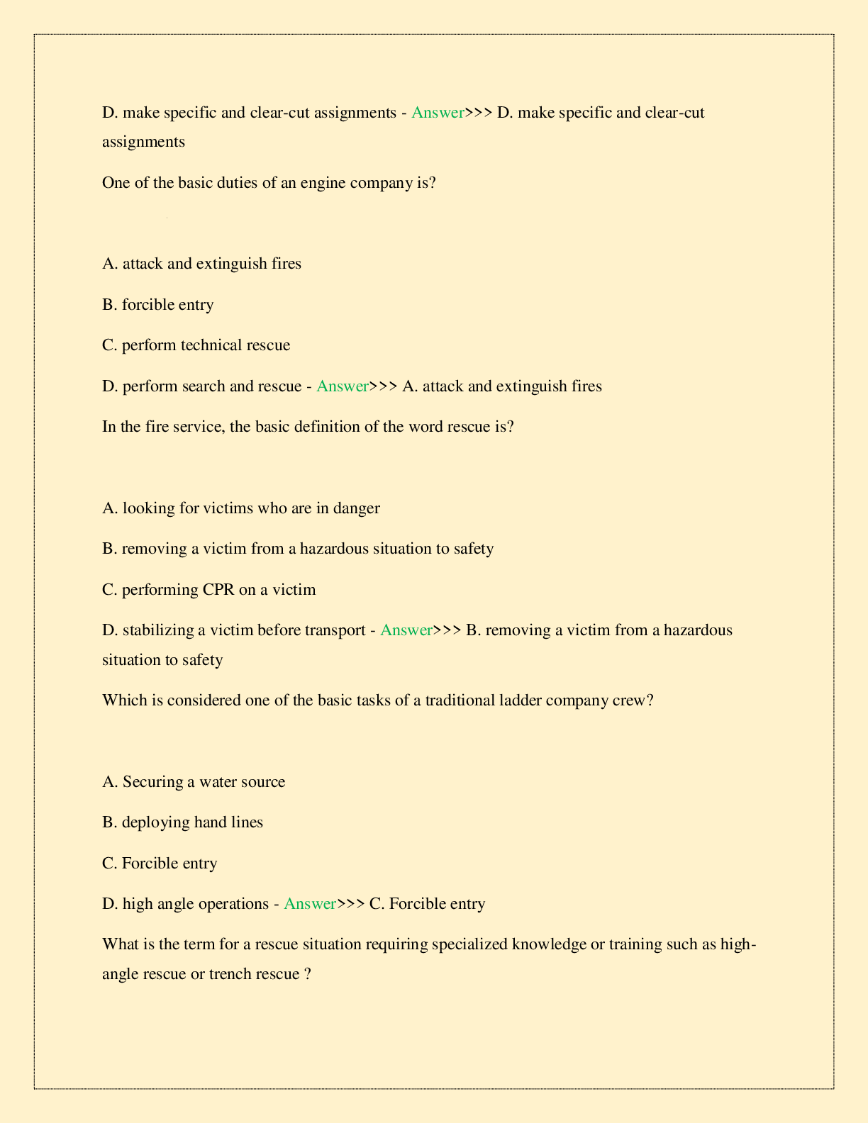 Preview page 5 of TCFP PREP STUDY QUESTIONS 2026 WITH VERIFIED SOLUTIONS 100% GUARANTEED PASS ASSURED A+
