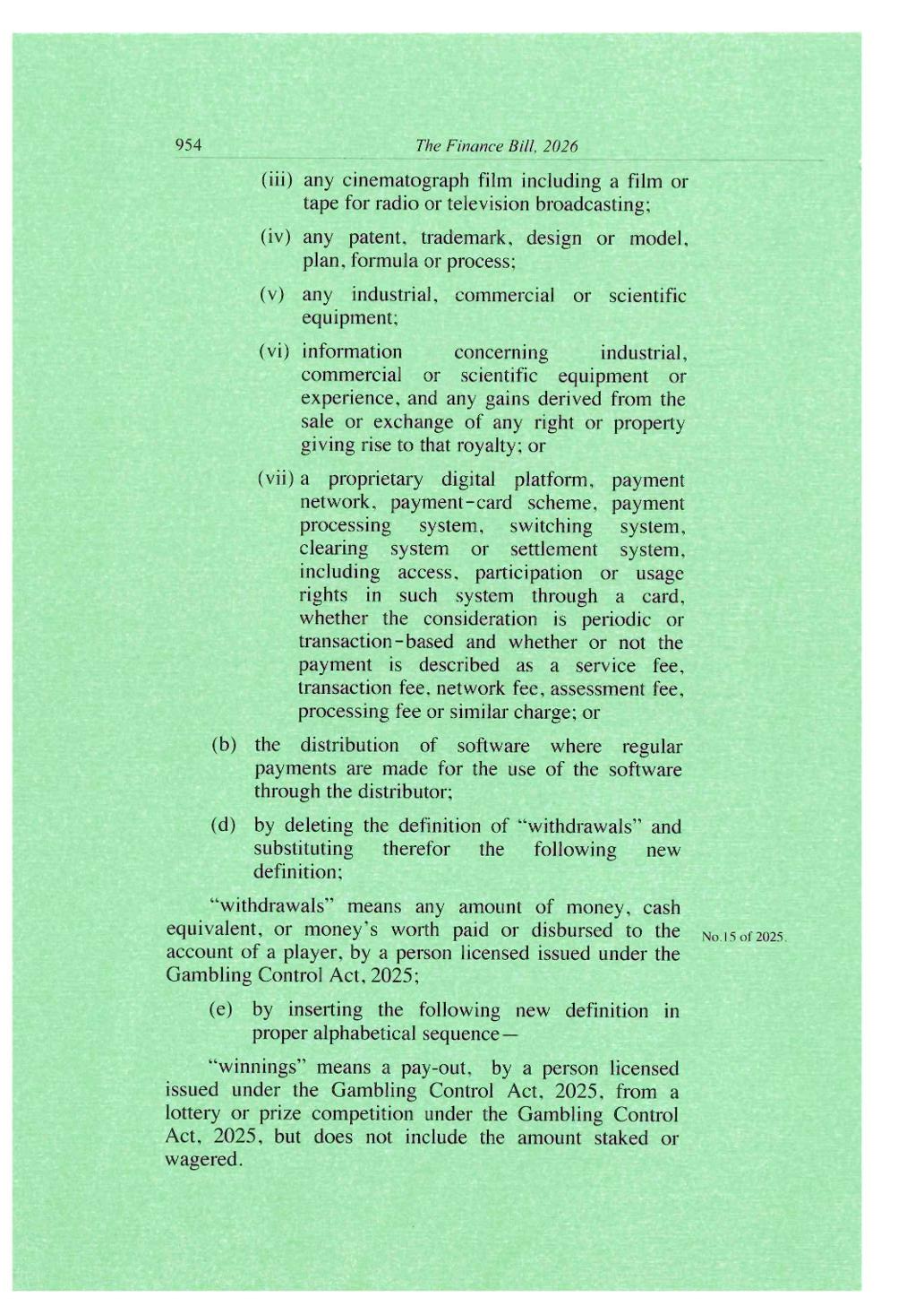 Preview page 4 of The Kenyan Fiannce Bill 2026