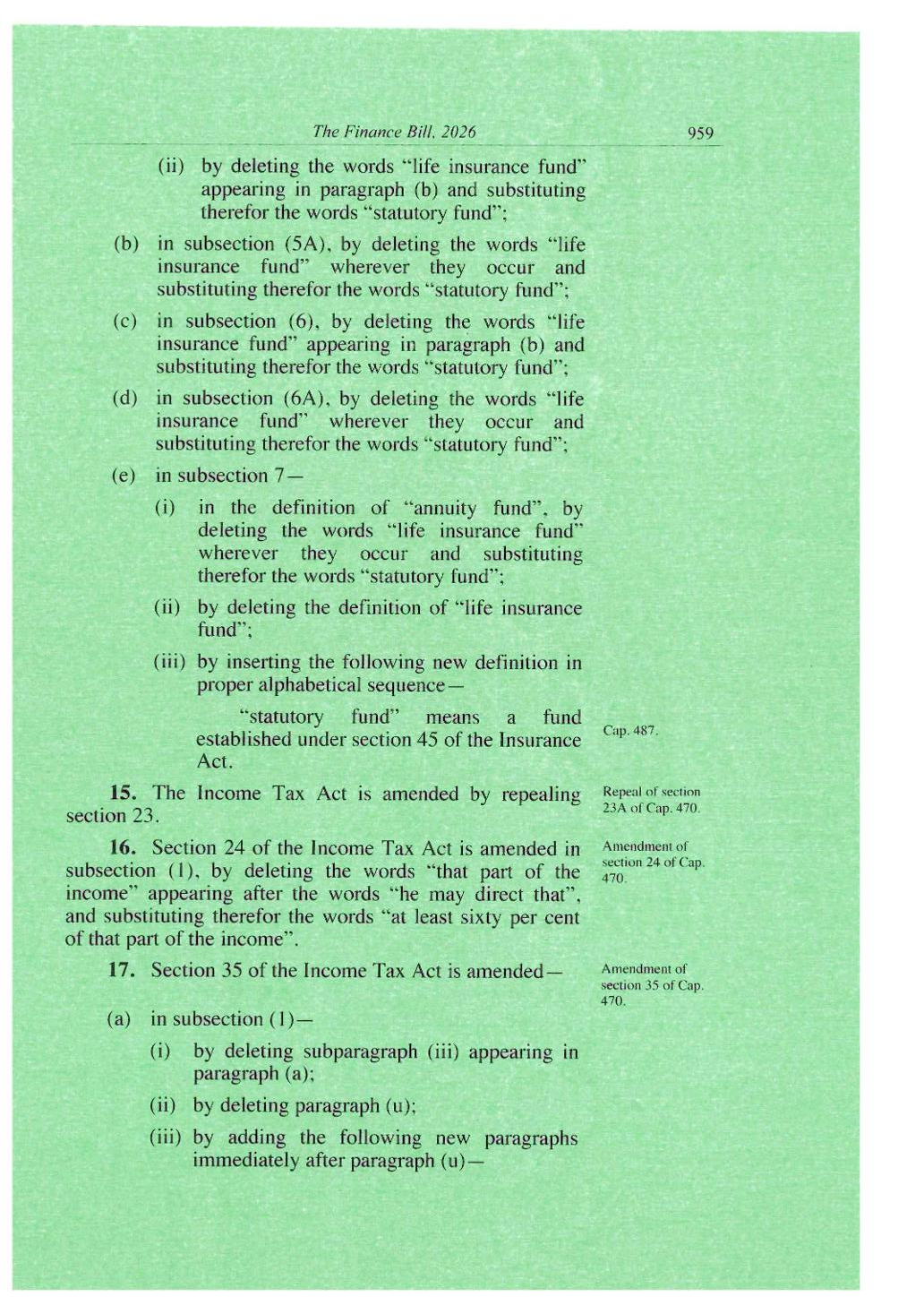 Preview page 9 of The Kenyan Fiannce Bill 2026