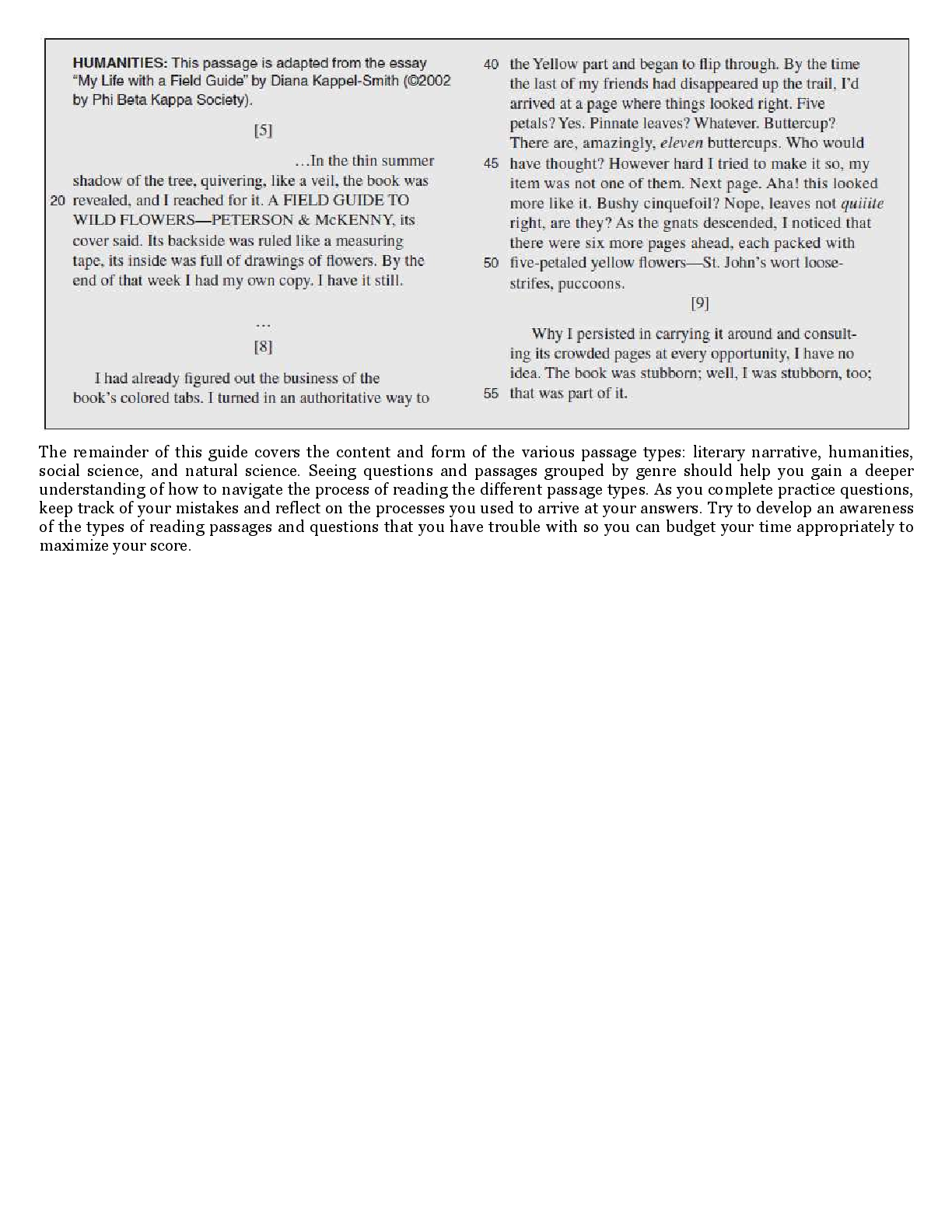 Preview page 5 of The Official ACT Reading Guide 1st Edition By ACT -eBook