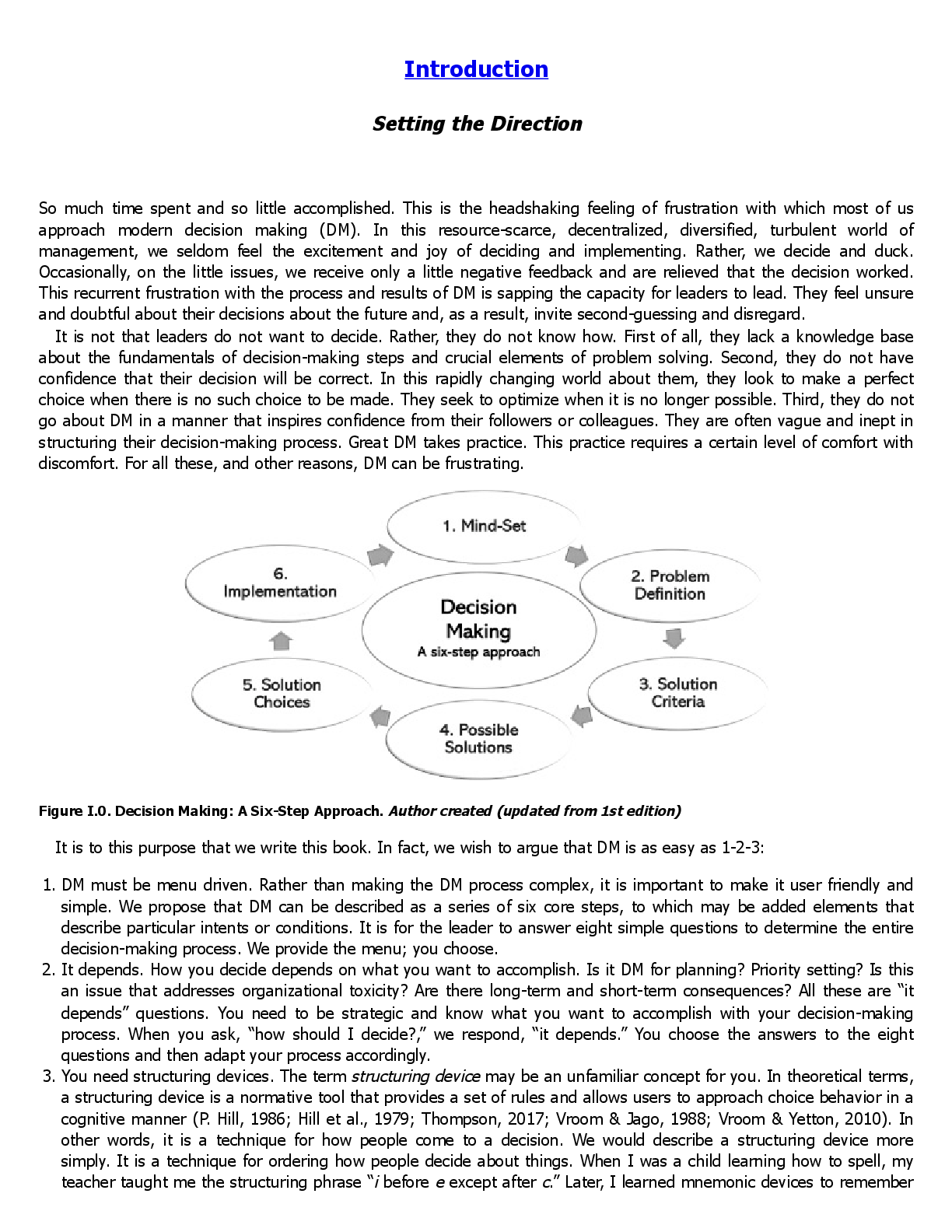 Preview page 6 of eBook PDF The Practical Decision Maker A Handbook for Decision Making and Problem Solving in Organizations 2nd Edition B