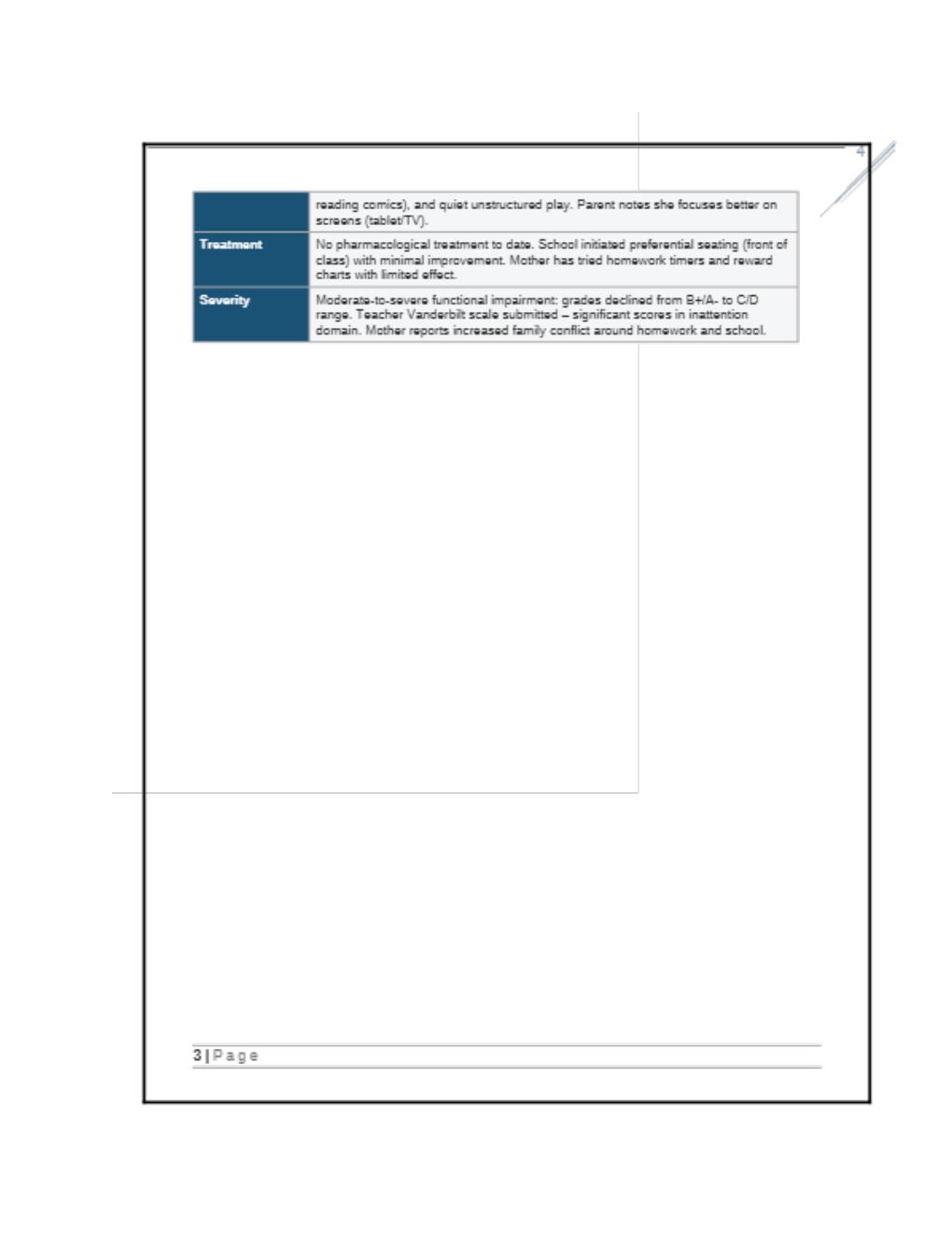Preview page 4 of iHuman Avery Brook Case Solution 10-Year Old Female with Slipping Grades | Complete Guide with Expert HPI Questions, ROS