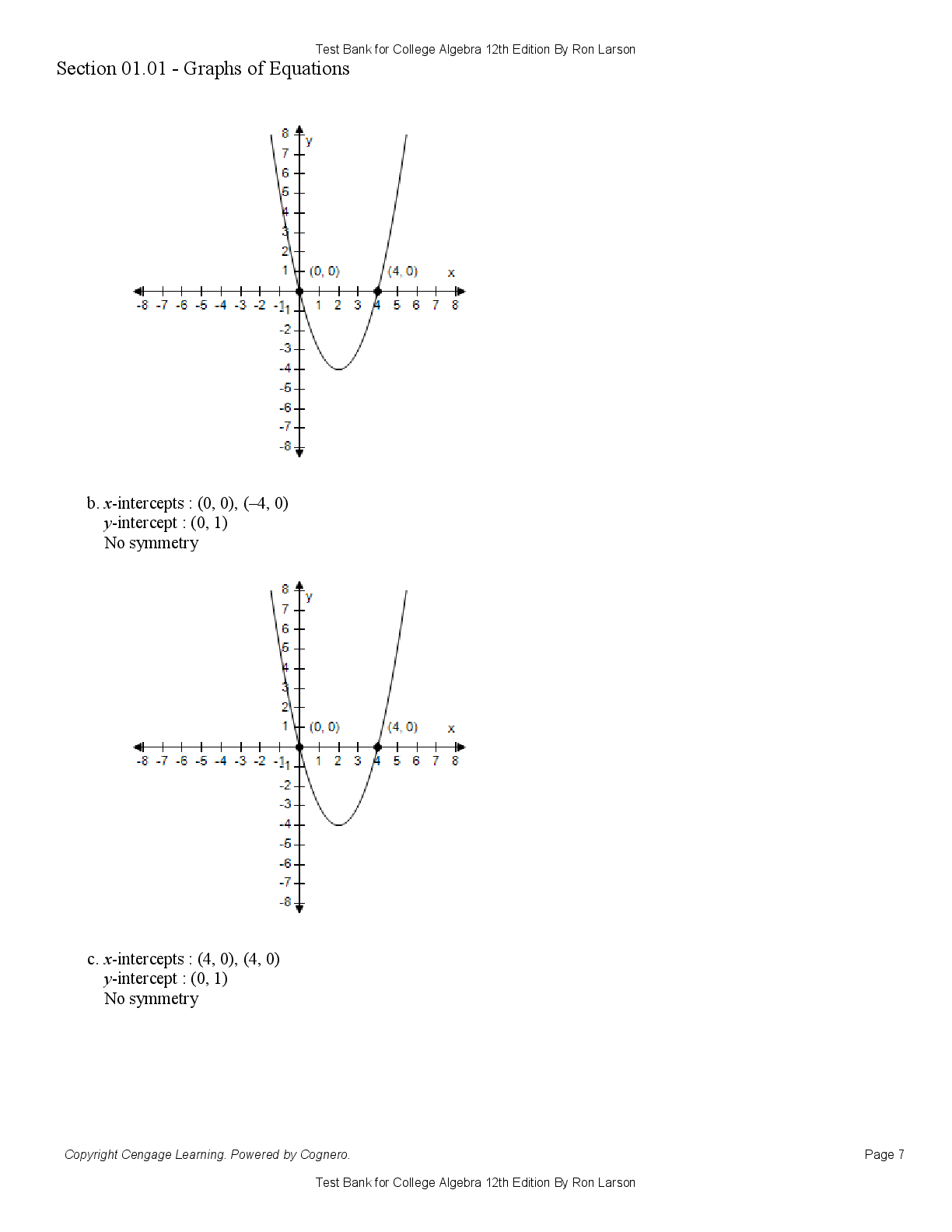 Preview page 6 of Test Bank For College Algebra 12th Edition By Ron Larson