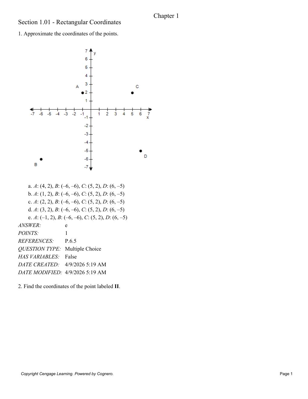 Preview page 3 of Test Bank For Precalculus 12th Edition By Ron Larson