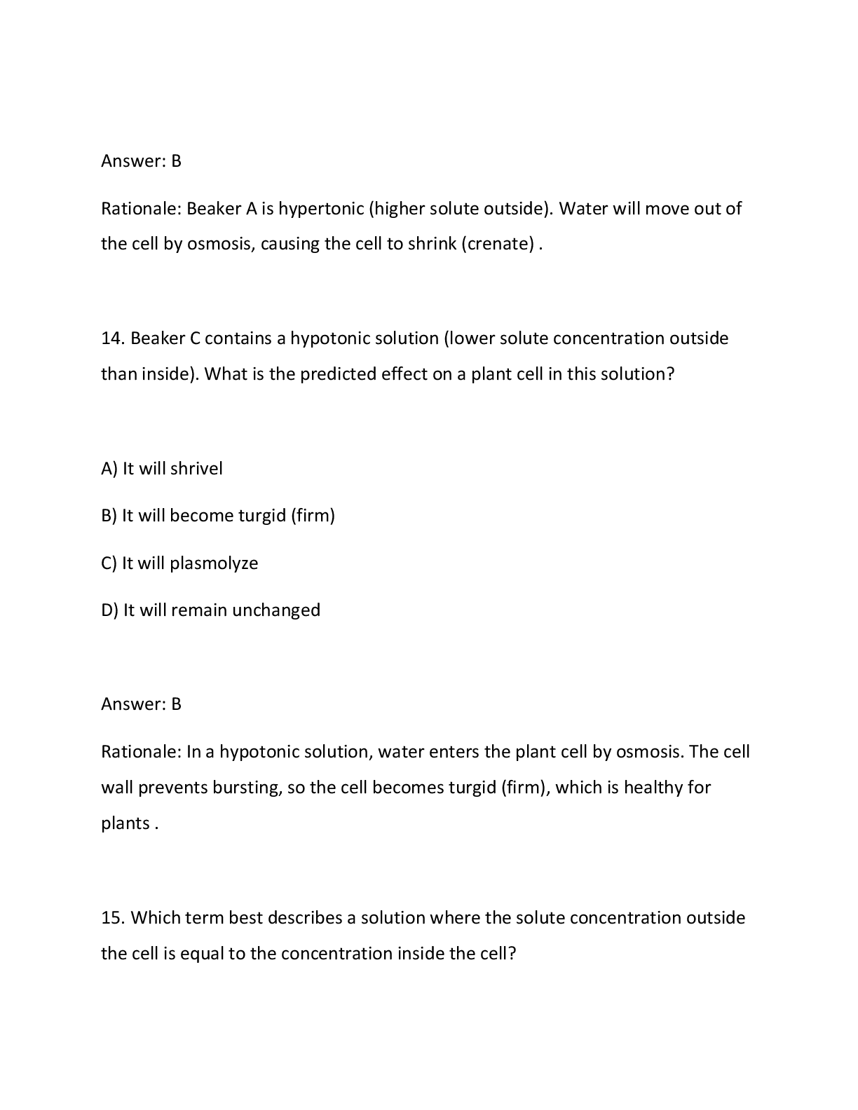 Preview page 10 of Georgia Biology EOC 2026 Study Guide & Practice Questions