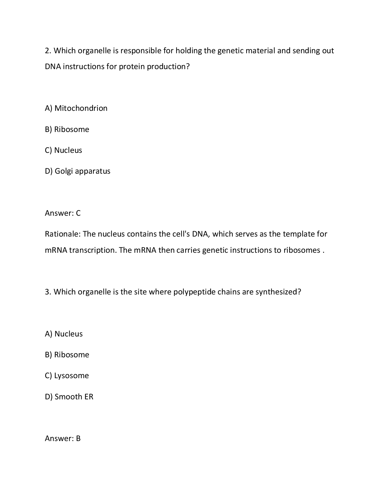 Preview page 3 of Georgia Biology EOC 2026 Study Guide & Practice Questions