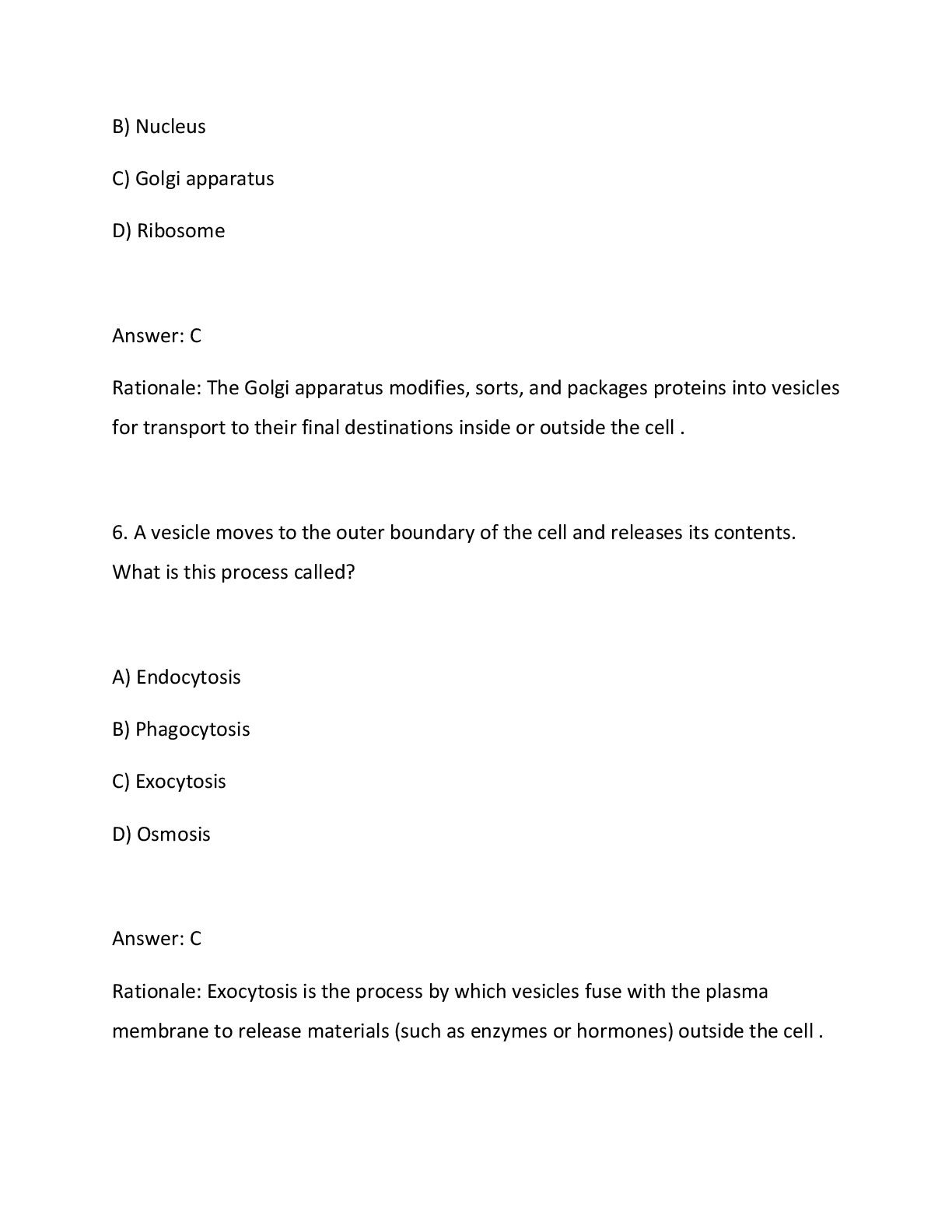 Preview page 5 of Georgia Biology EOC 2026 Study Guide & Practice Questions