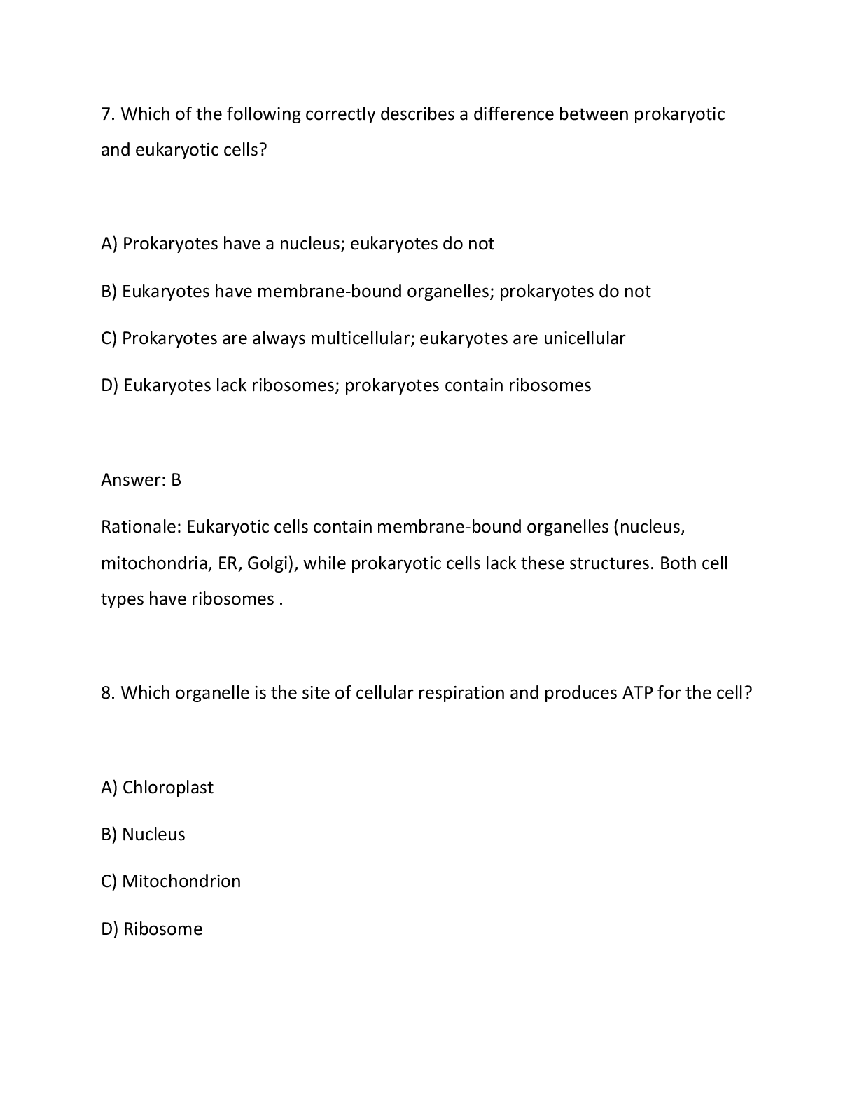 Preview page 6 of Georgia Biology EOC 2026 Study Guide & Practice Questions