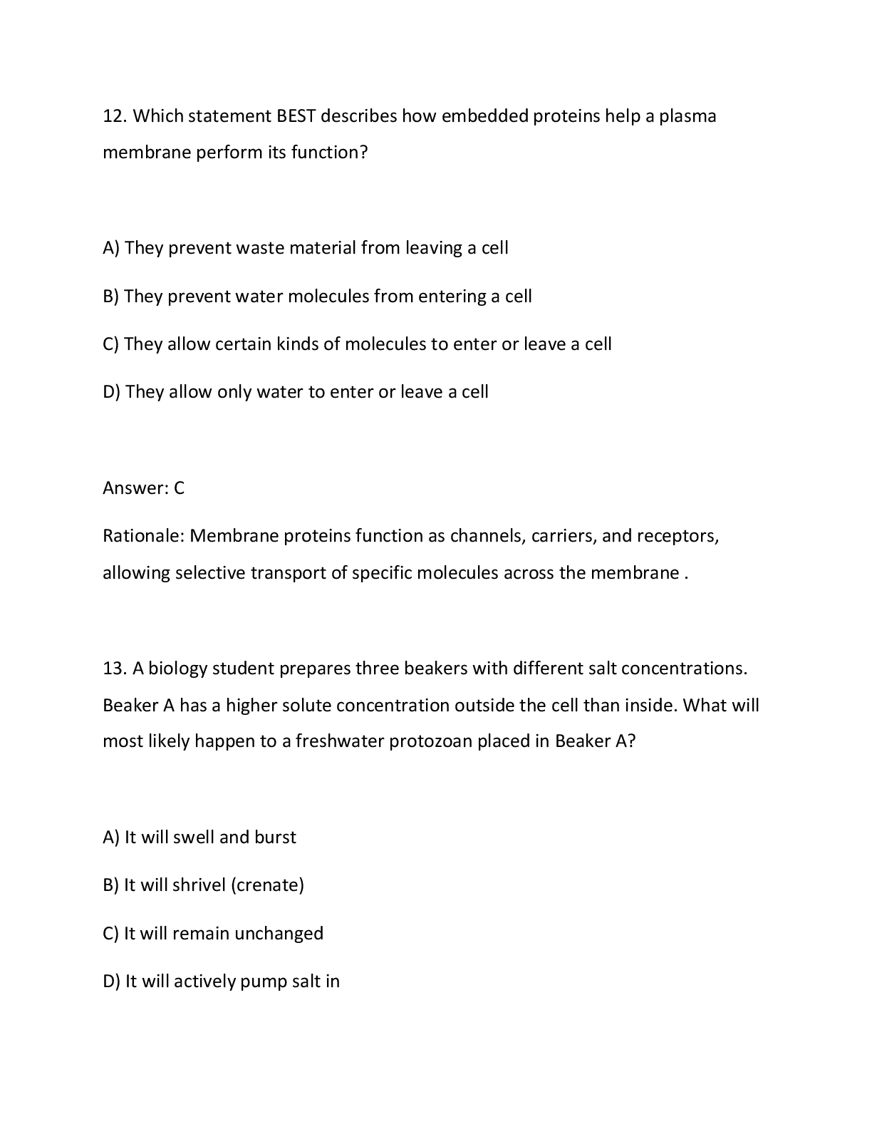 Preview page 9 of Georgia Biology EOC 2026 Study Guide & Practice Questions