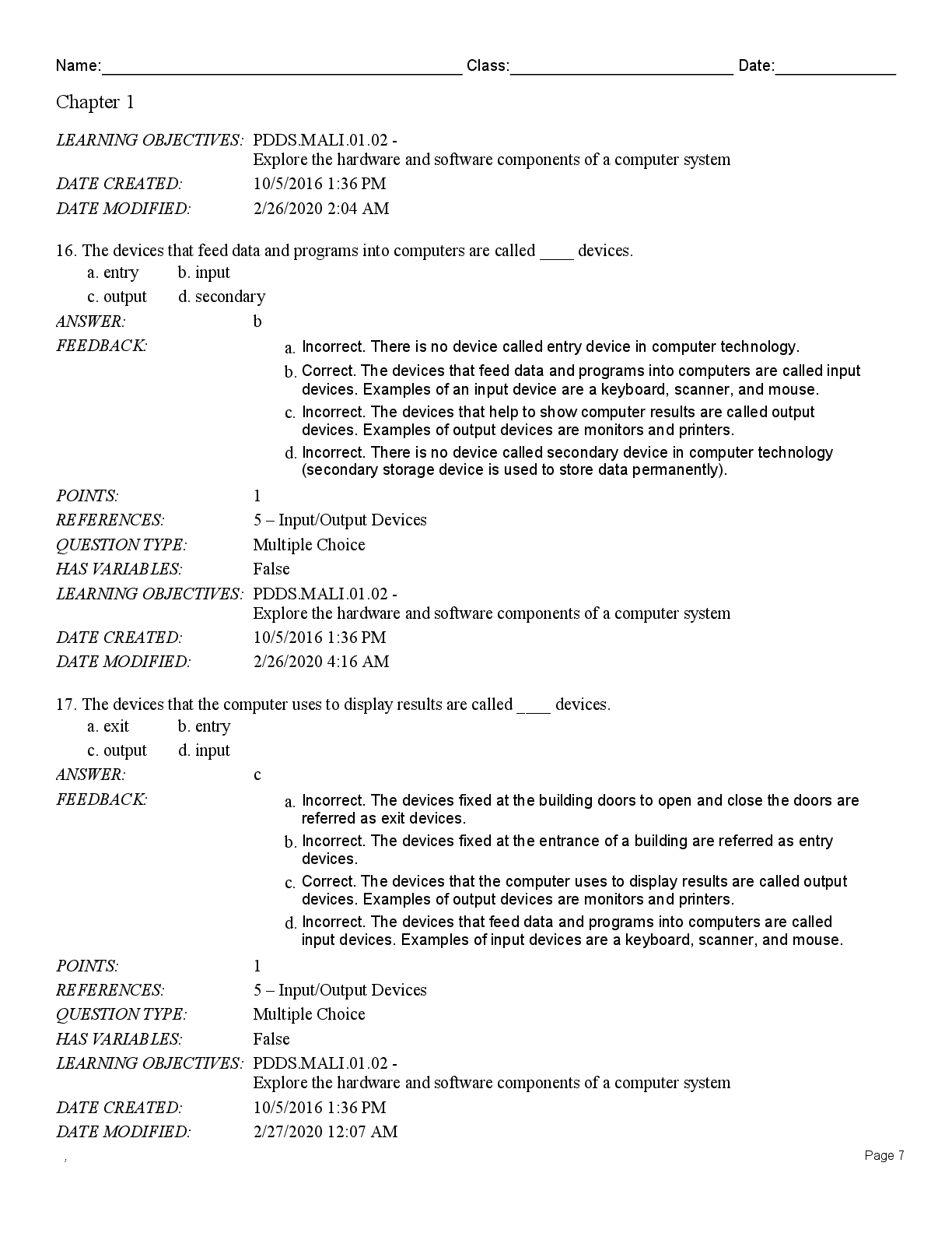 Preview page 3 of Test Bank C++ Programming From Problem Analysis to Program Design 8th Edition By D.S. Malik All Chapters 1-18